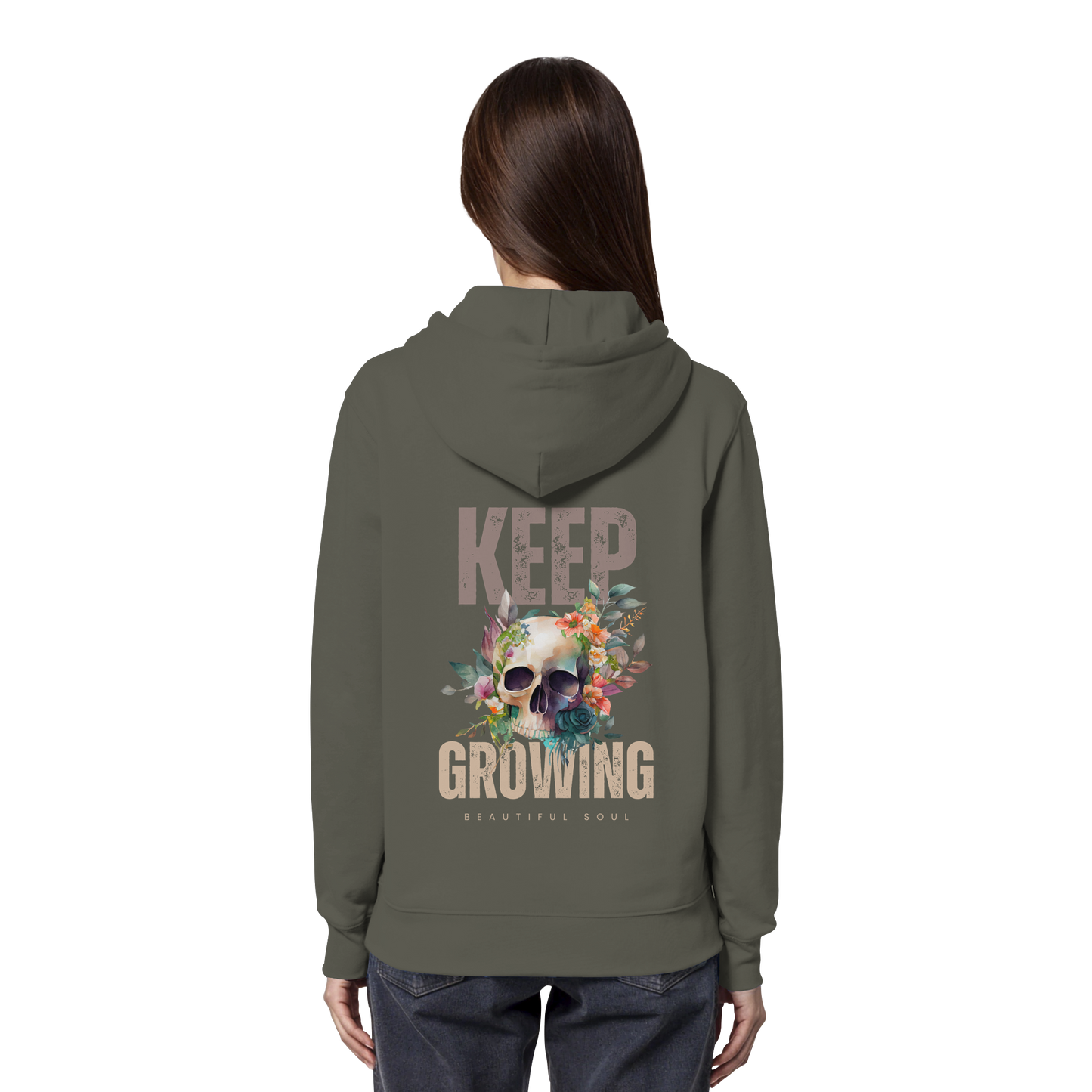 Keep Growing Beautiful Soul - Organic Hoodie