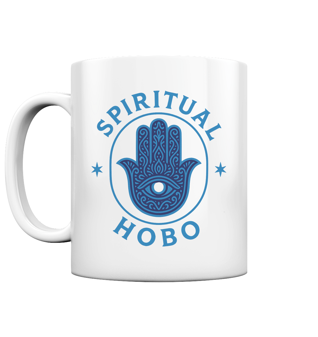 Spiritual Hobo Hamsa - Tasse glossy