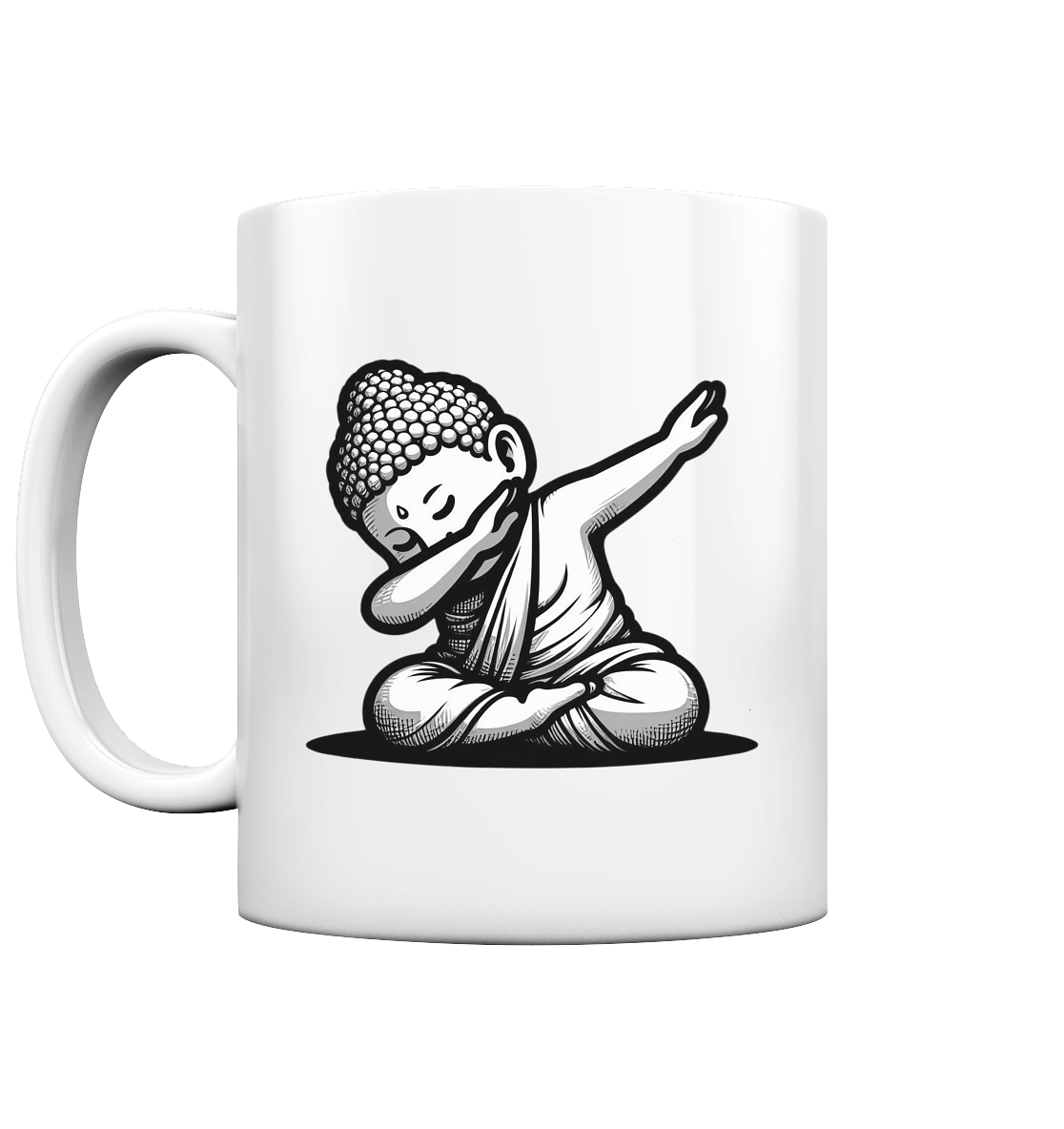Dabbing Buddha - Tasse glossy