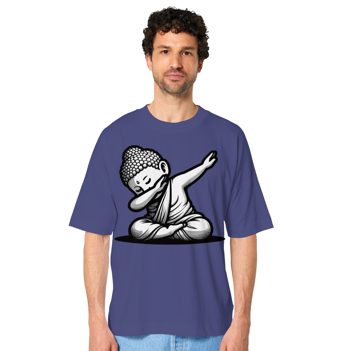 Dabbing Buddha - Organic Oversize Shirt