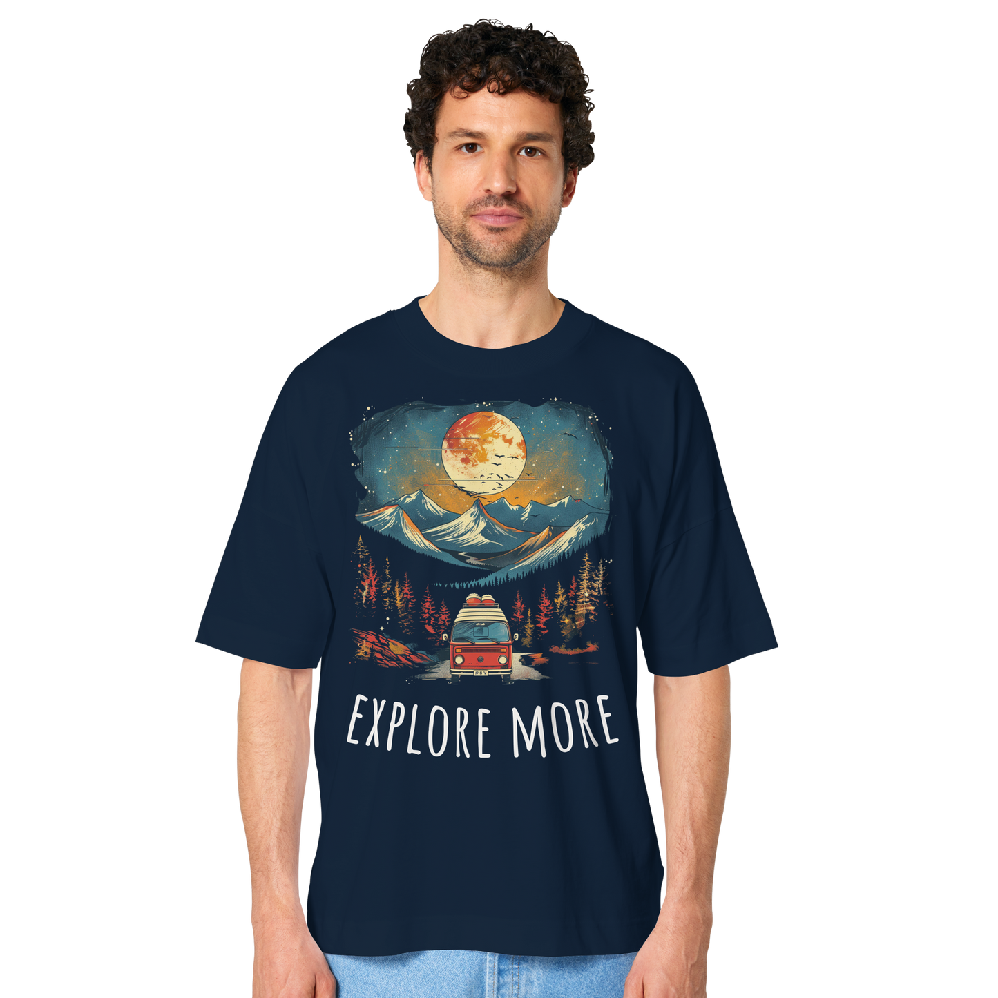 Explore More Bulli Lover - Organic Oversize Shirt