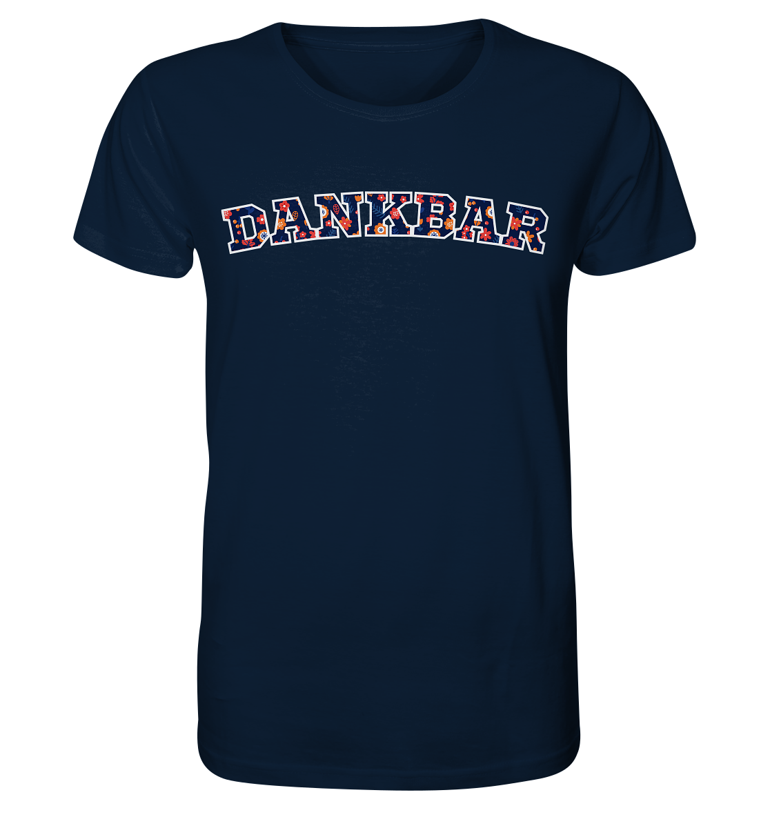 DANKBAR Floral Pattern - Organic Shirt