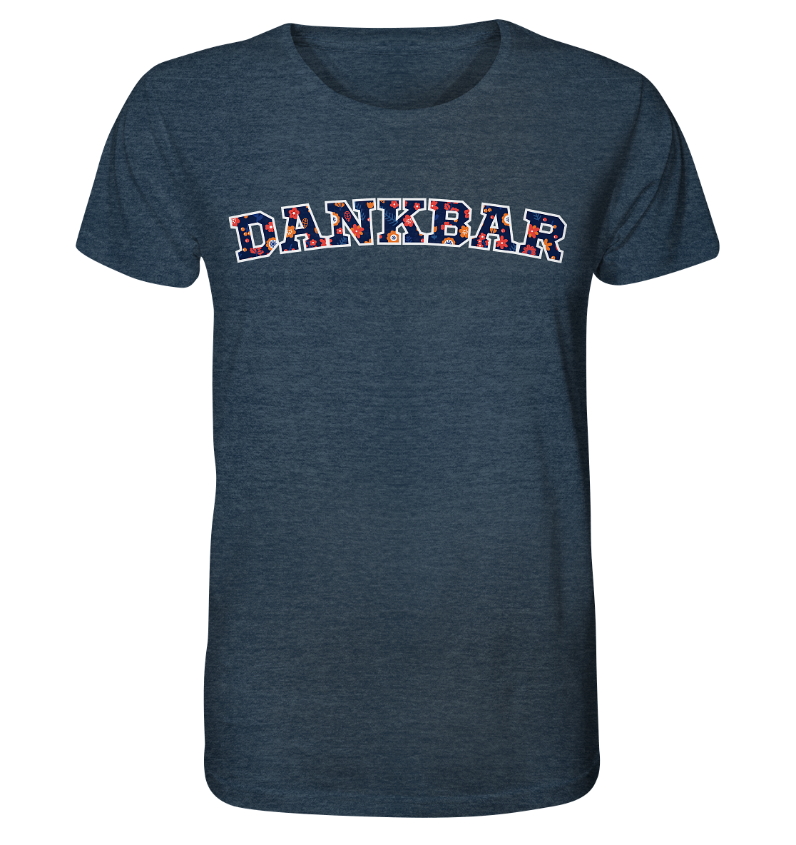 DANKBAR Floral Pattern - Organic Shirt