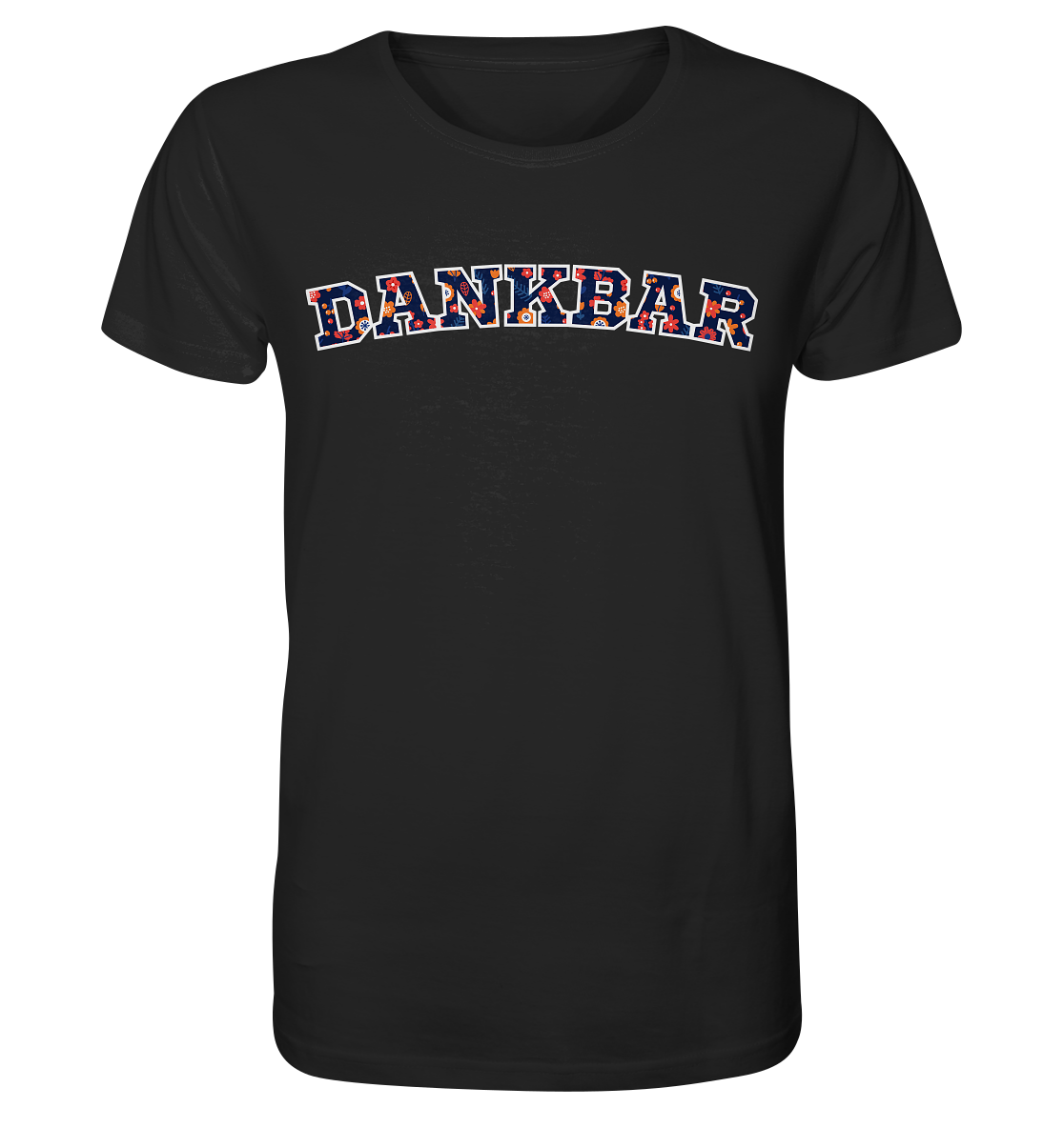 DANKBAR Floral Pattern - Organic Shirt