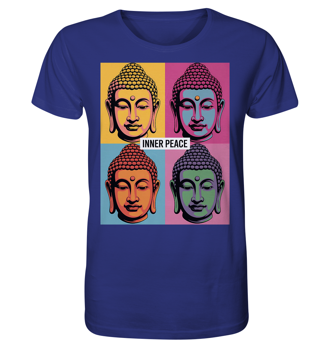 Inner Peace Pop Art Buddha - Organic Shirt