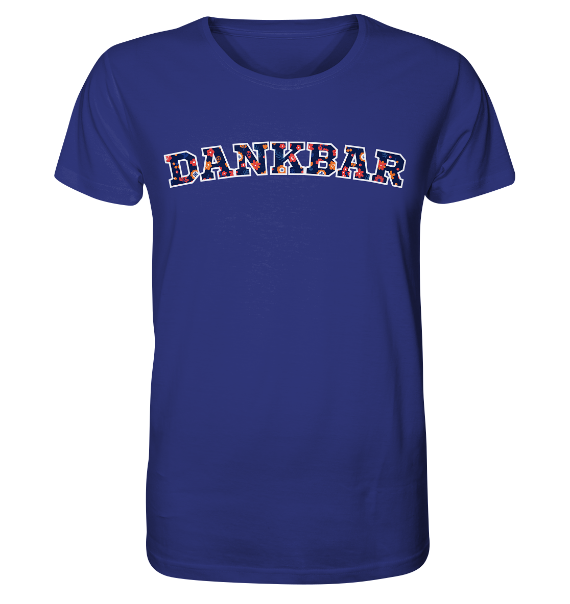 DANKBAR Floral Pattern - Organic Shirt