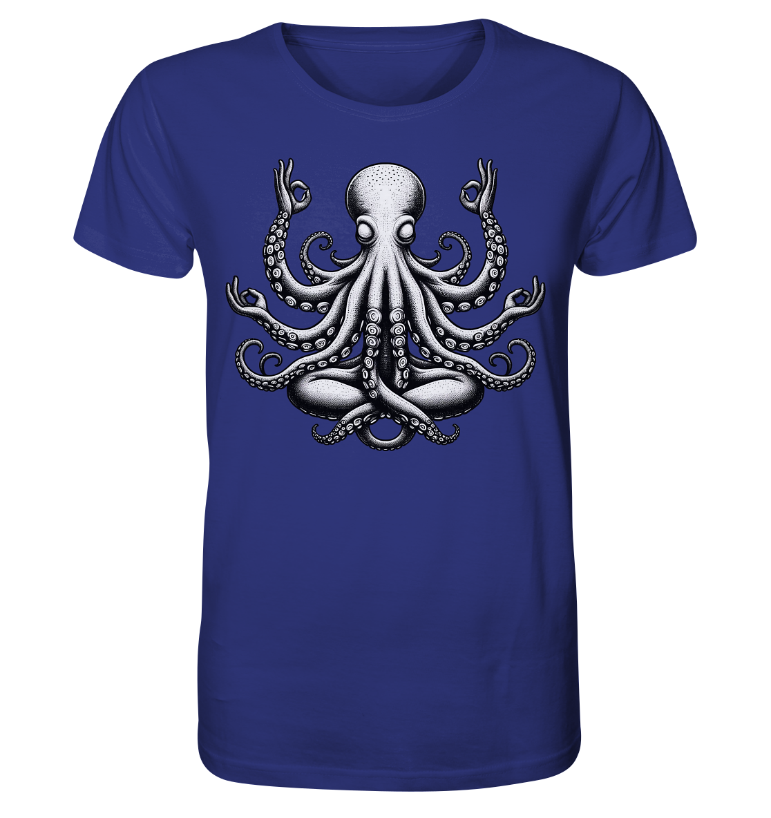 Oktopus in Meditation - Organic Shirt