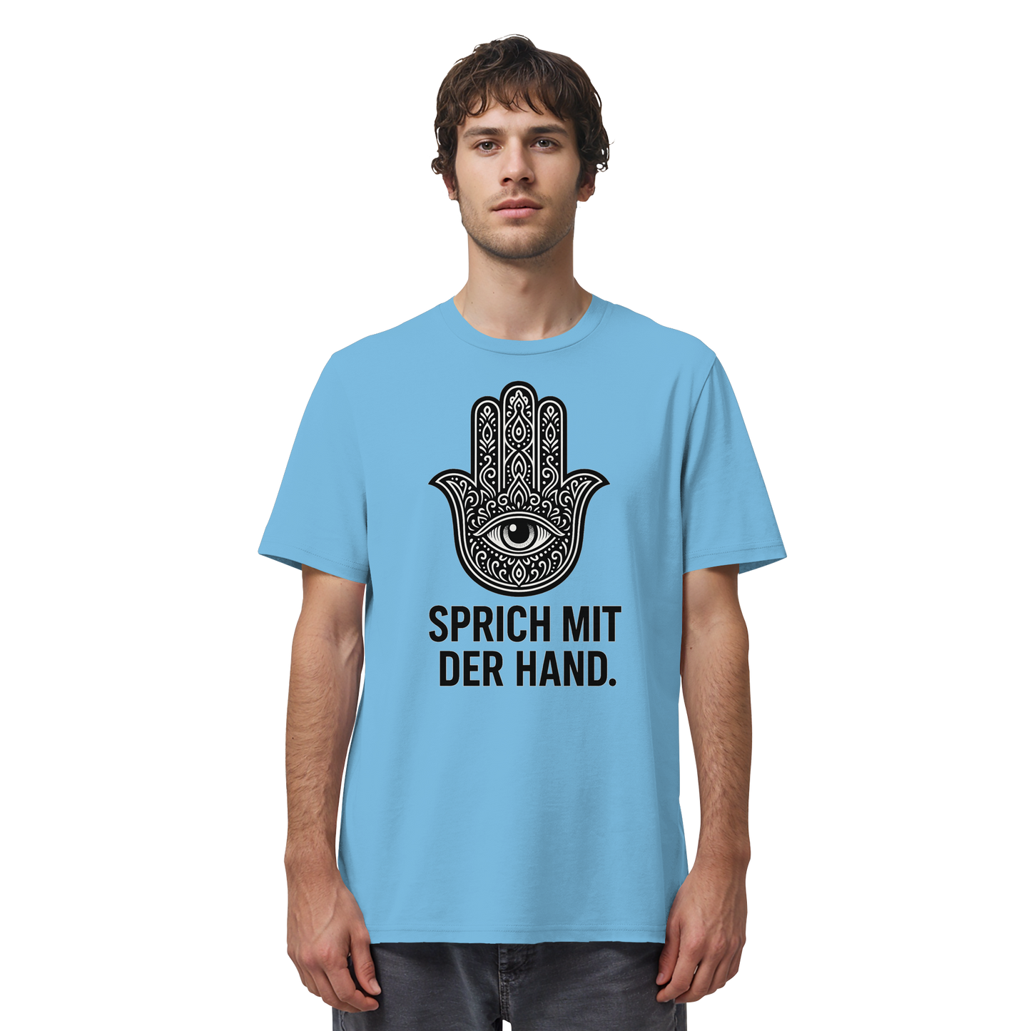 Sprich mit der Hand. - Organic Shirt