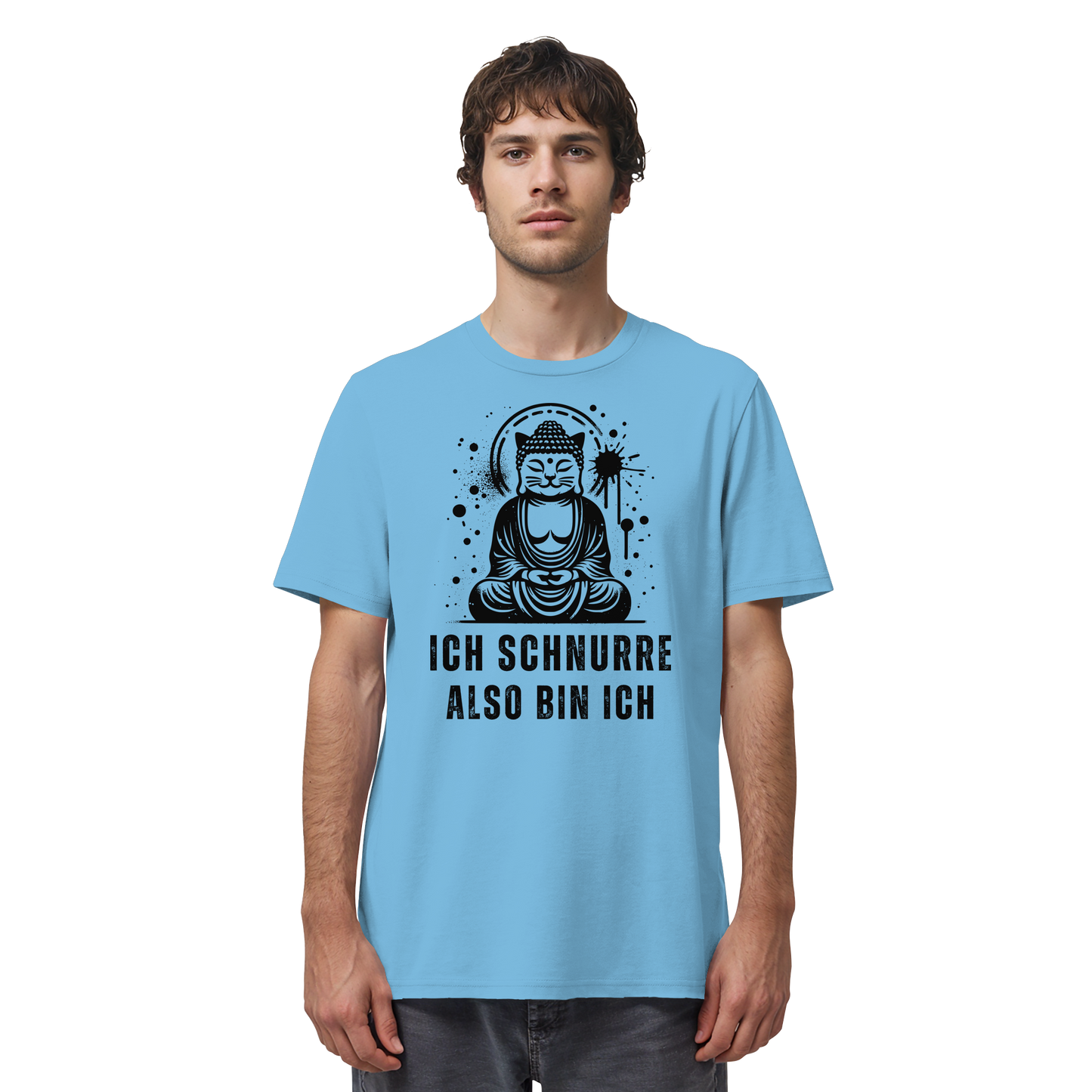 Ich schnurre also bin ich - Organic Shirt