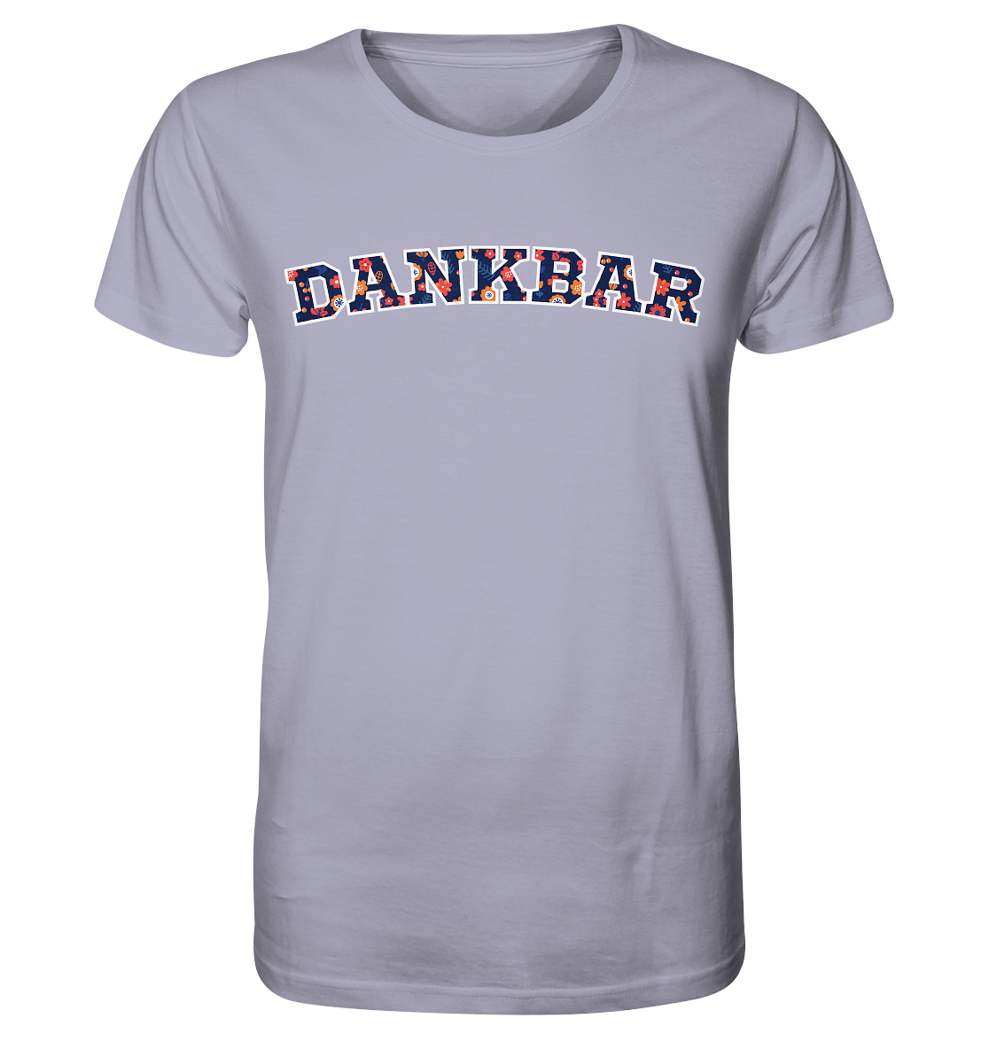 DANKBAR Floral Pattern - Organic Shirt