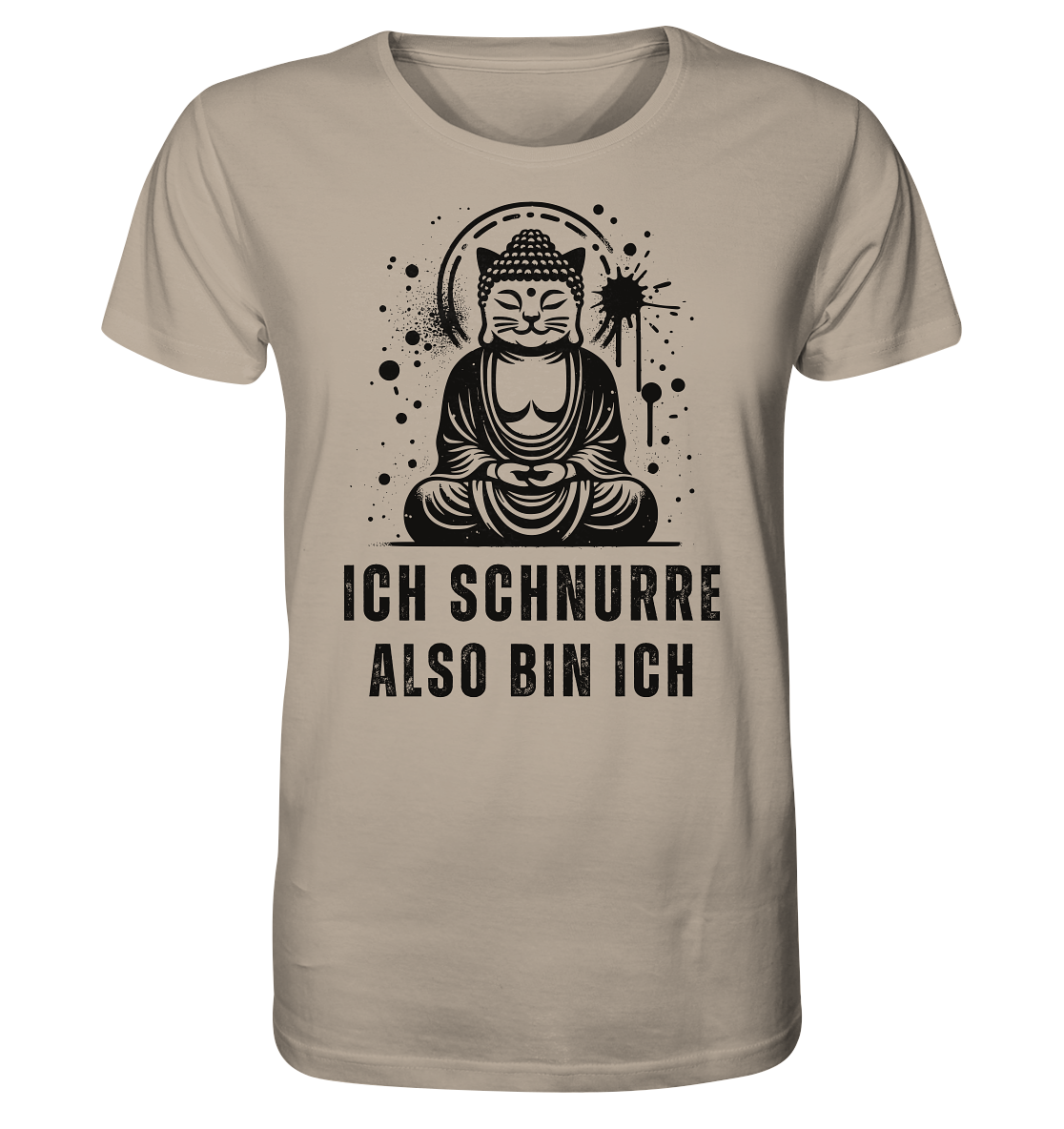 Ich schnurre also bin ich - Organic Shirt