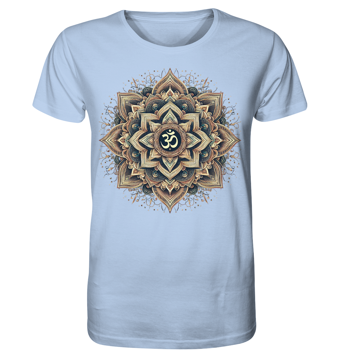 Boho Mandala mit Om - Organic Shirt