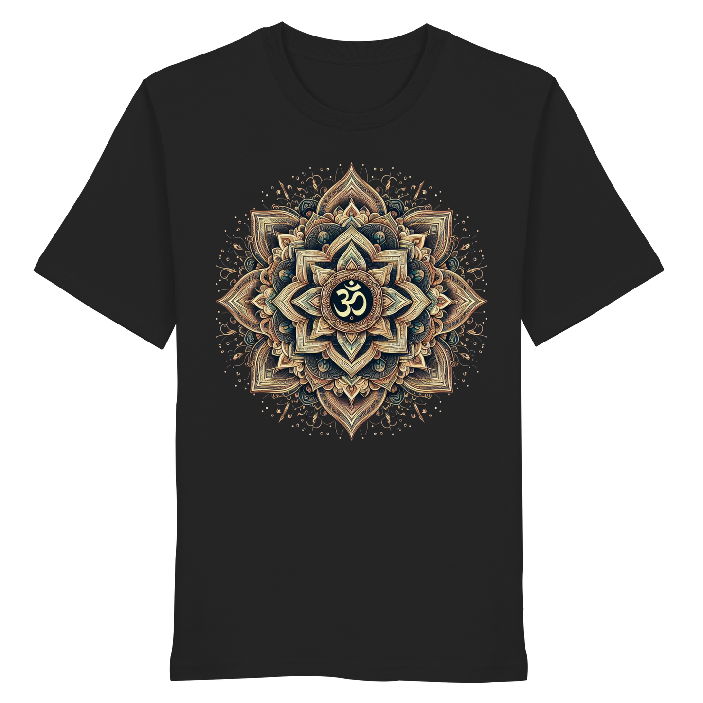 Boho Mandala mit Om - Organic Shirt