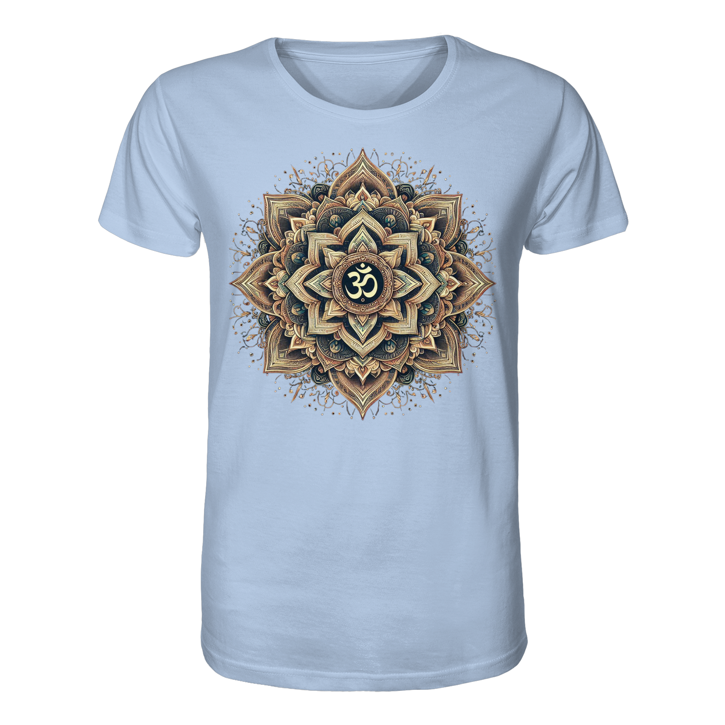 Boho Mandala mit Om - Organic Shirt