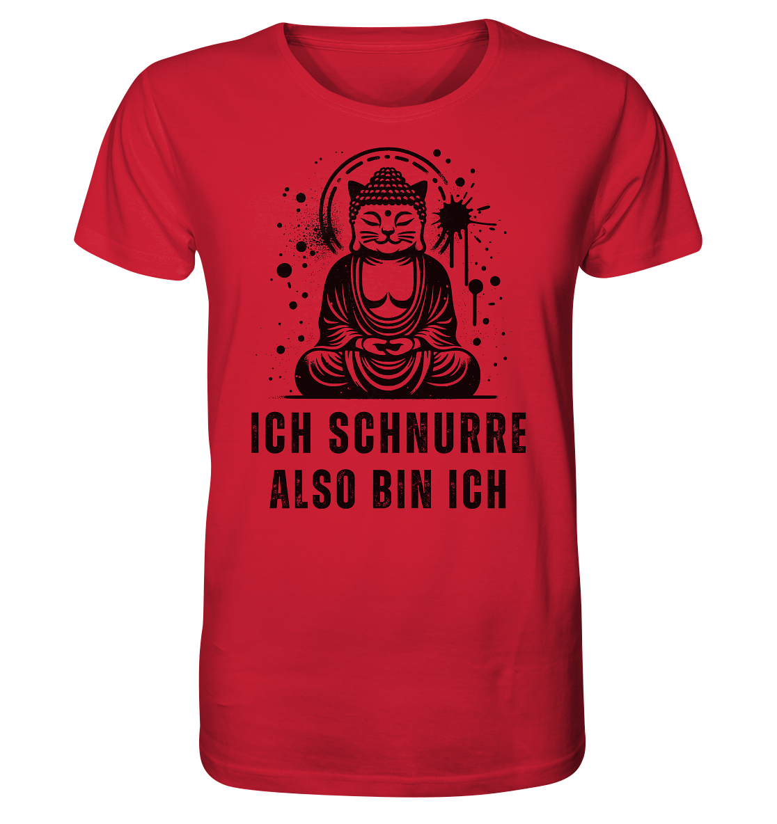 Ich schnurre also bin ich - Organic Shirt
