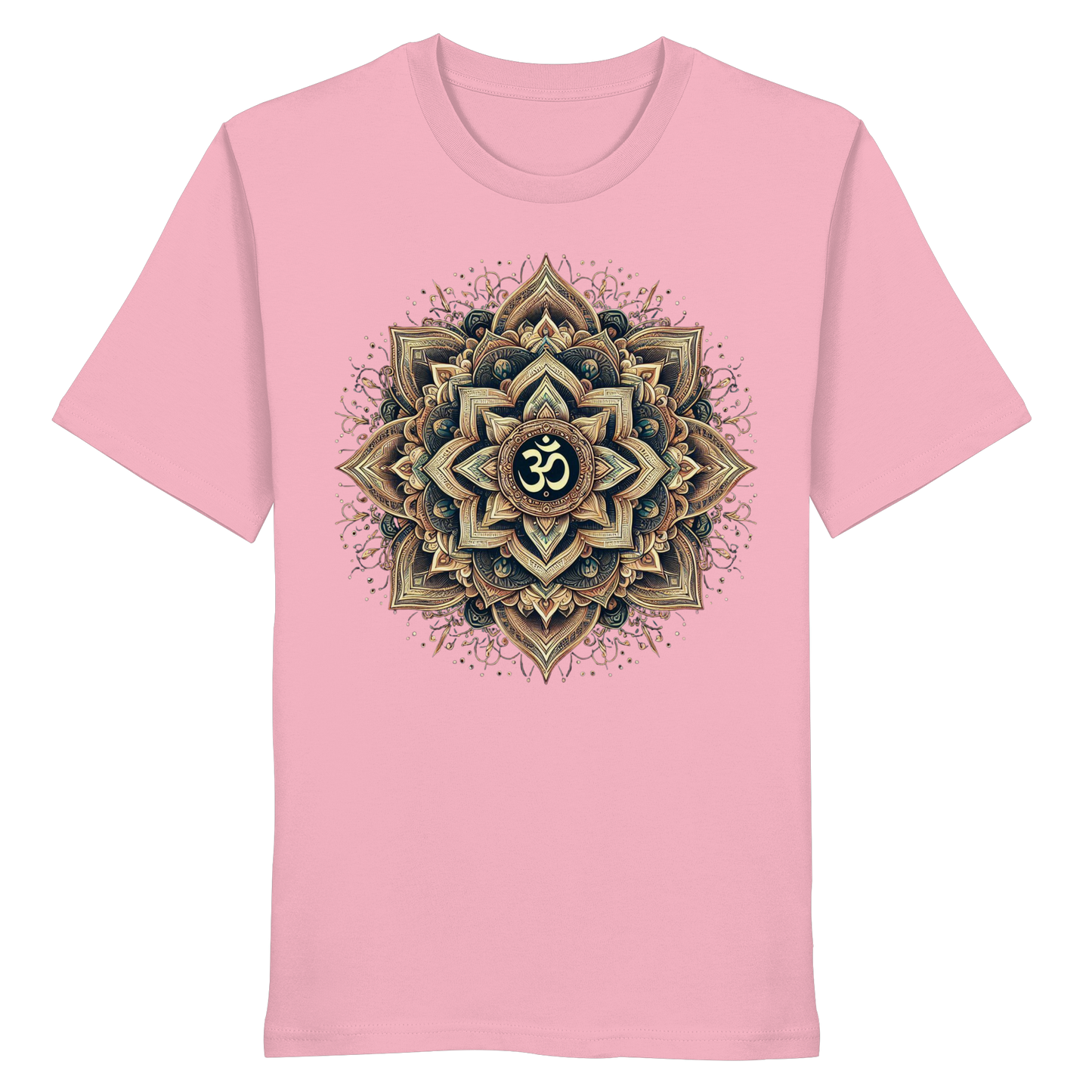 Boho Mandala mit Om - Organic Shirt