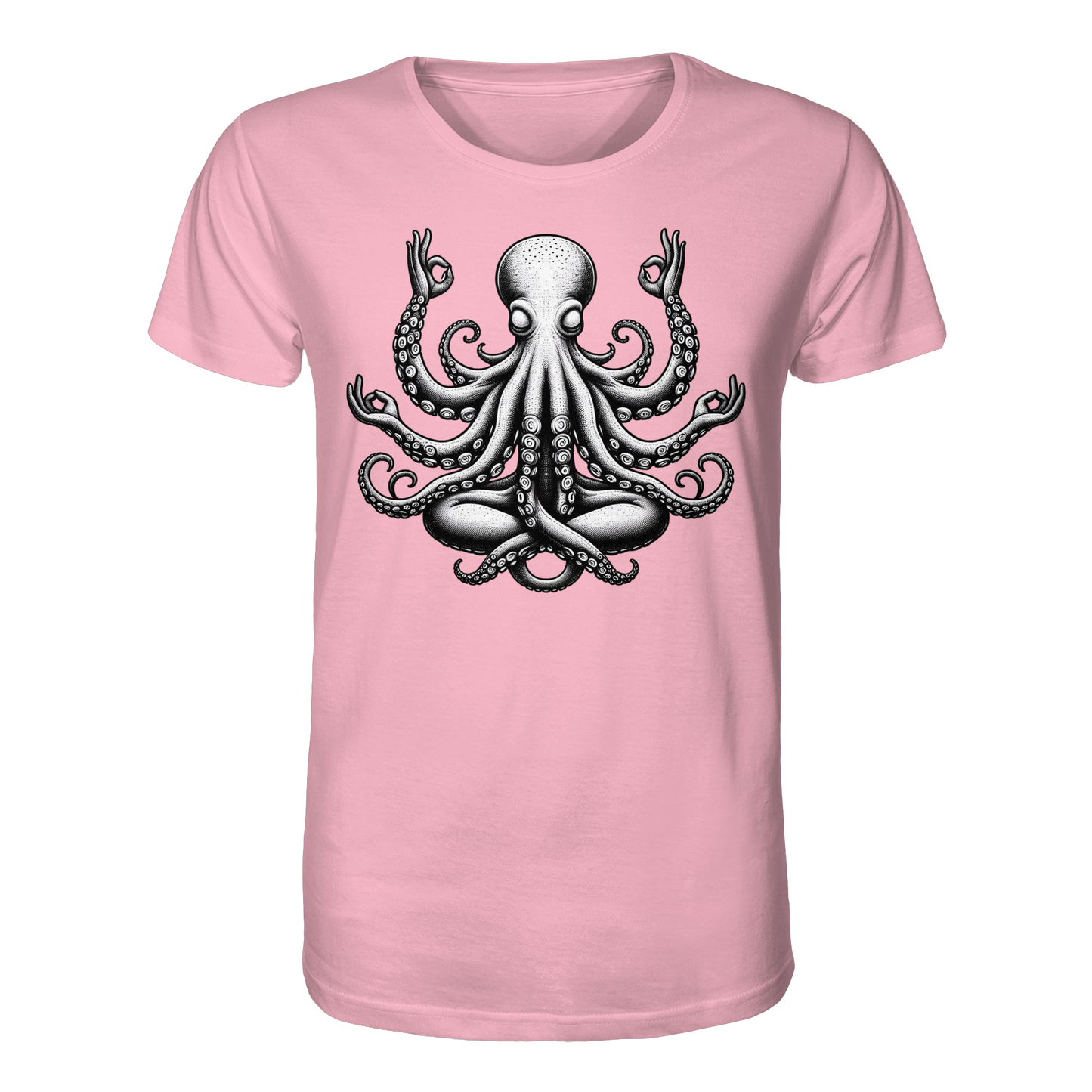 Oktopus in Meditation - Organic Shirt