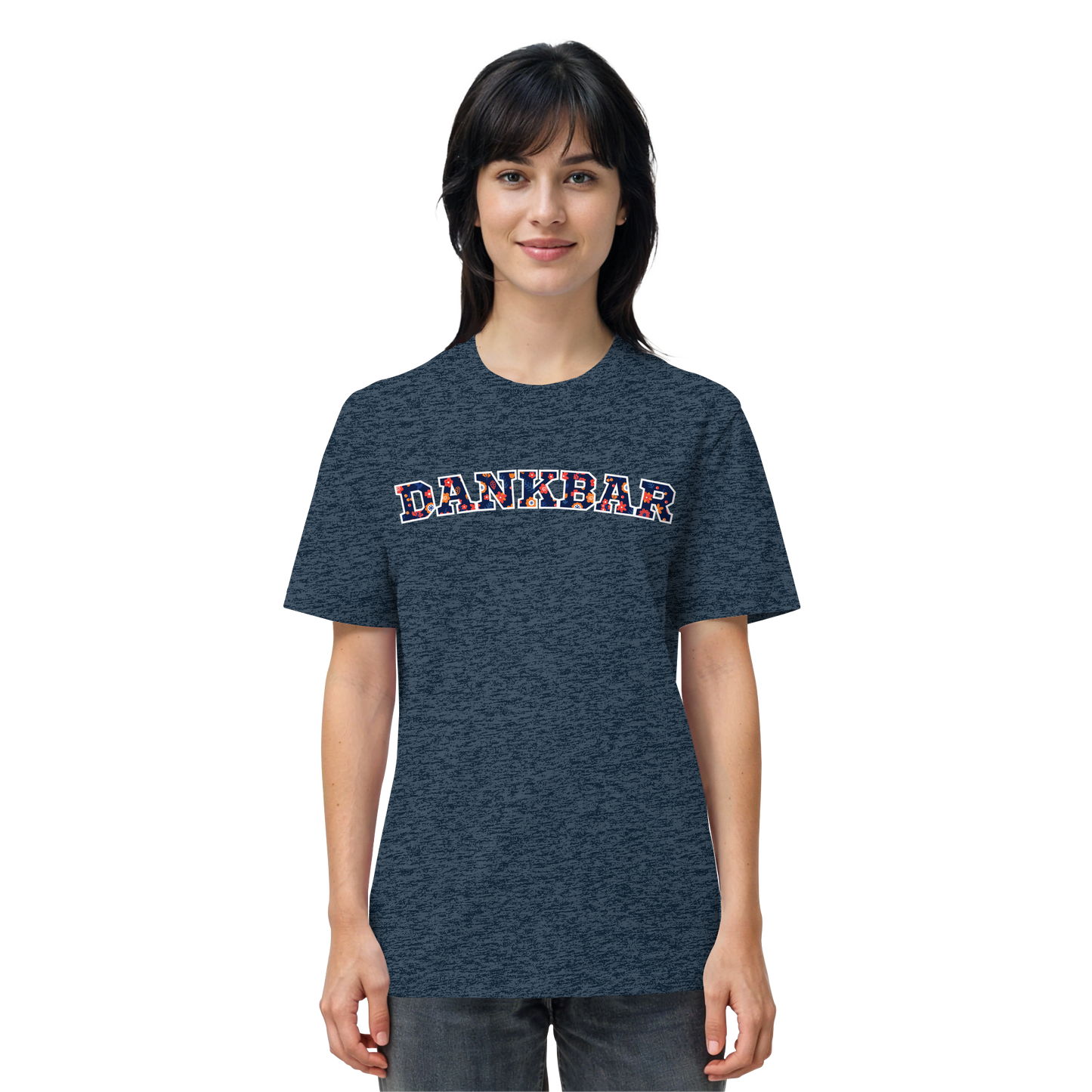 DANKBAR Floral Pattern - Organic Shirt