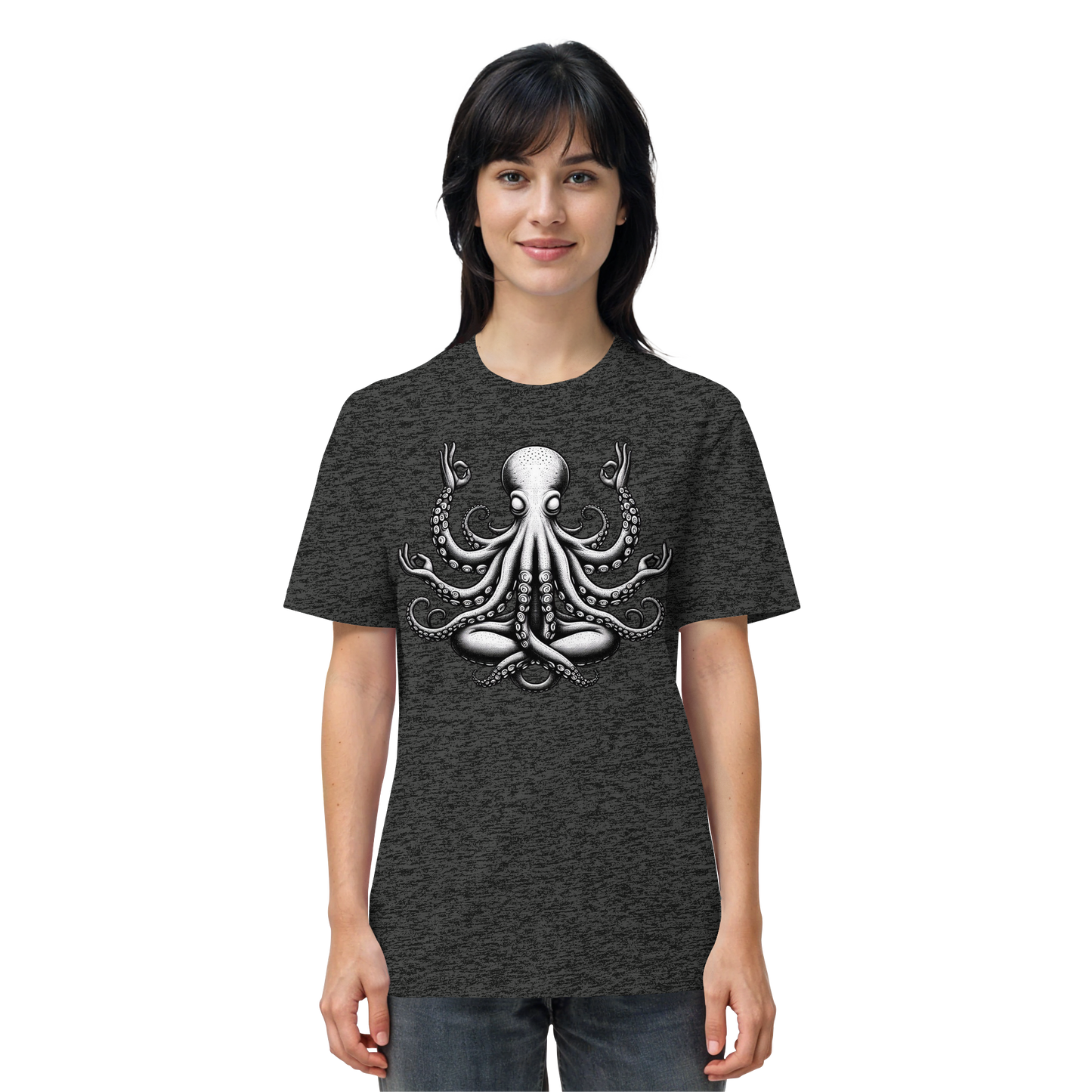 Oktopus in Meditation - Organic Shirt
