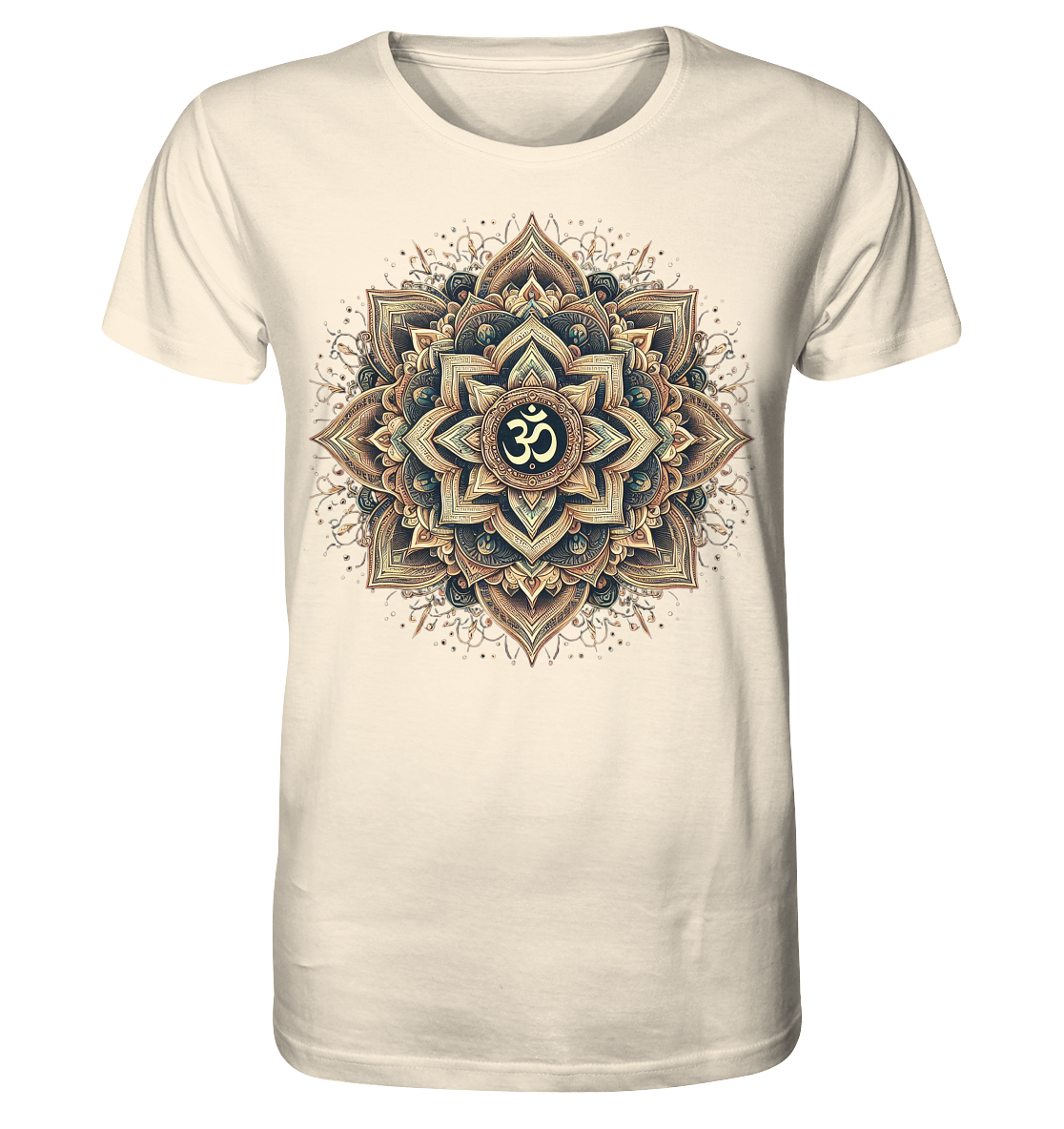 Boho Mandala mit Om - Organic Shirt