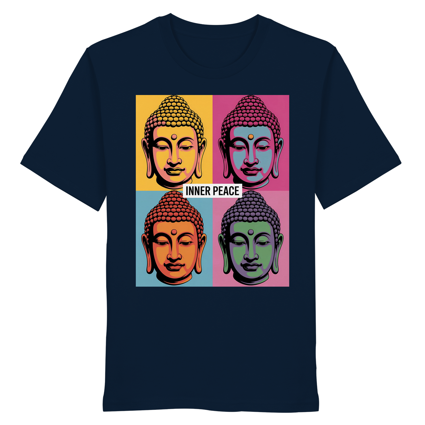 Inner Peace Pop Art Buddha - Organic Shirt