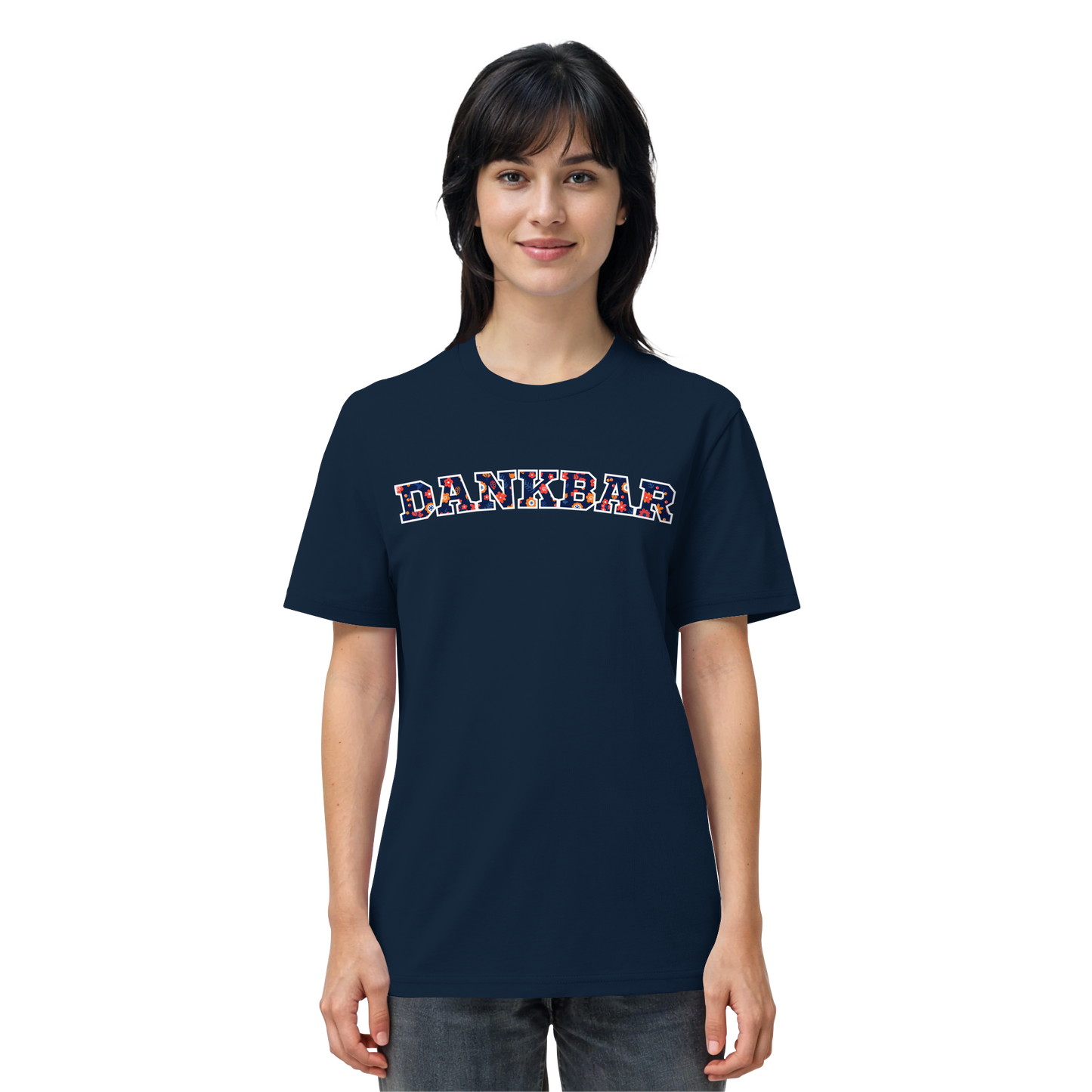 DANKBAR Floral Pattern - Organic Shirt
