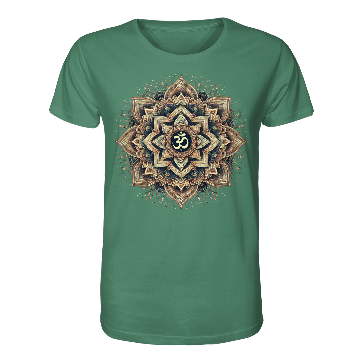 Boho Mandala mit Om - Organic Shirt