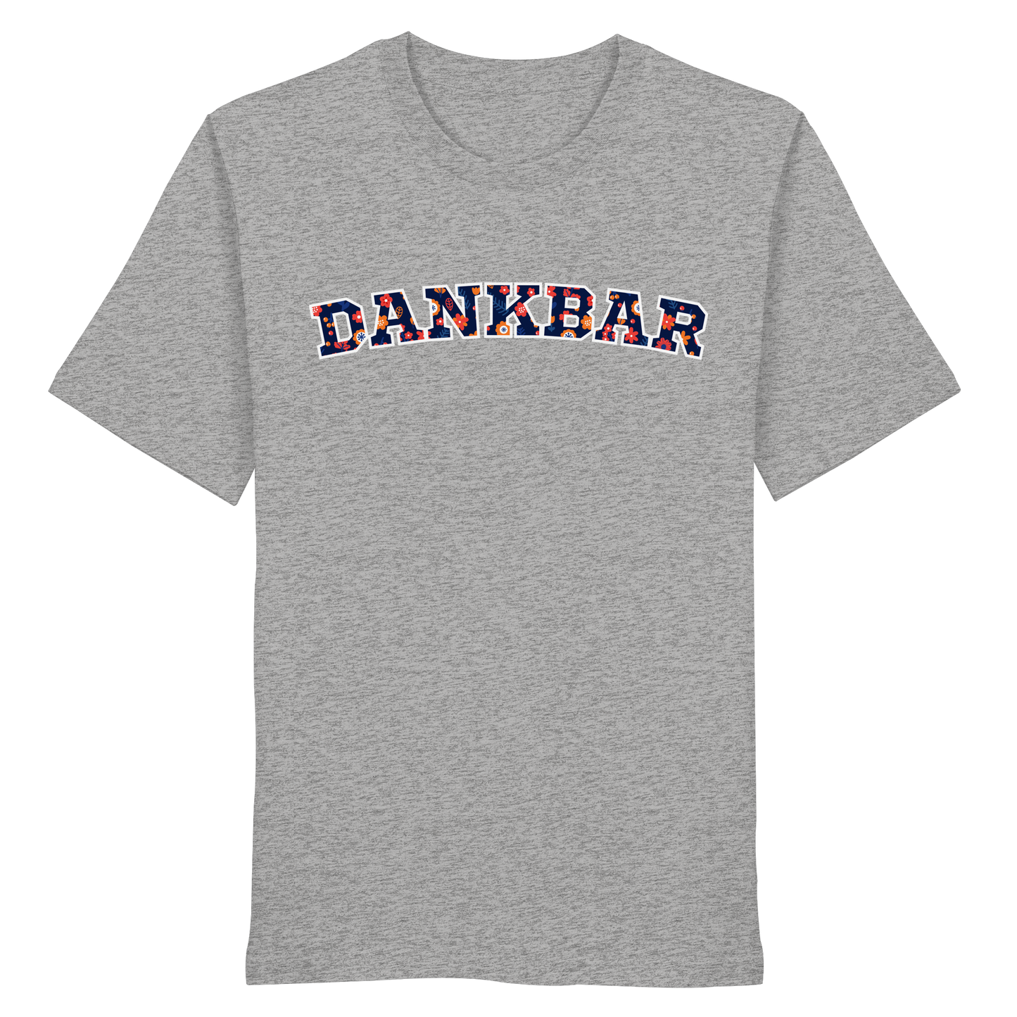 DANKBAR Floral Pattern - Organic Shirt