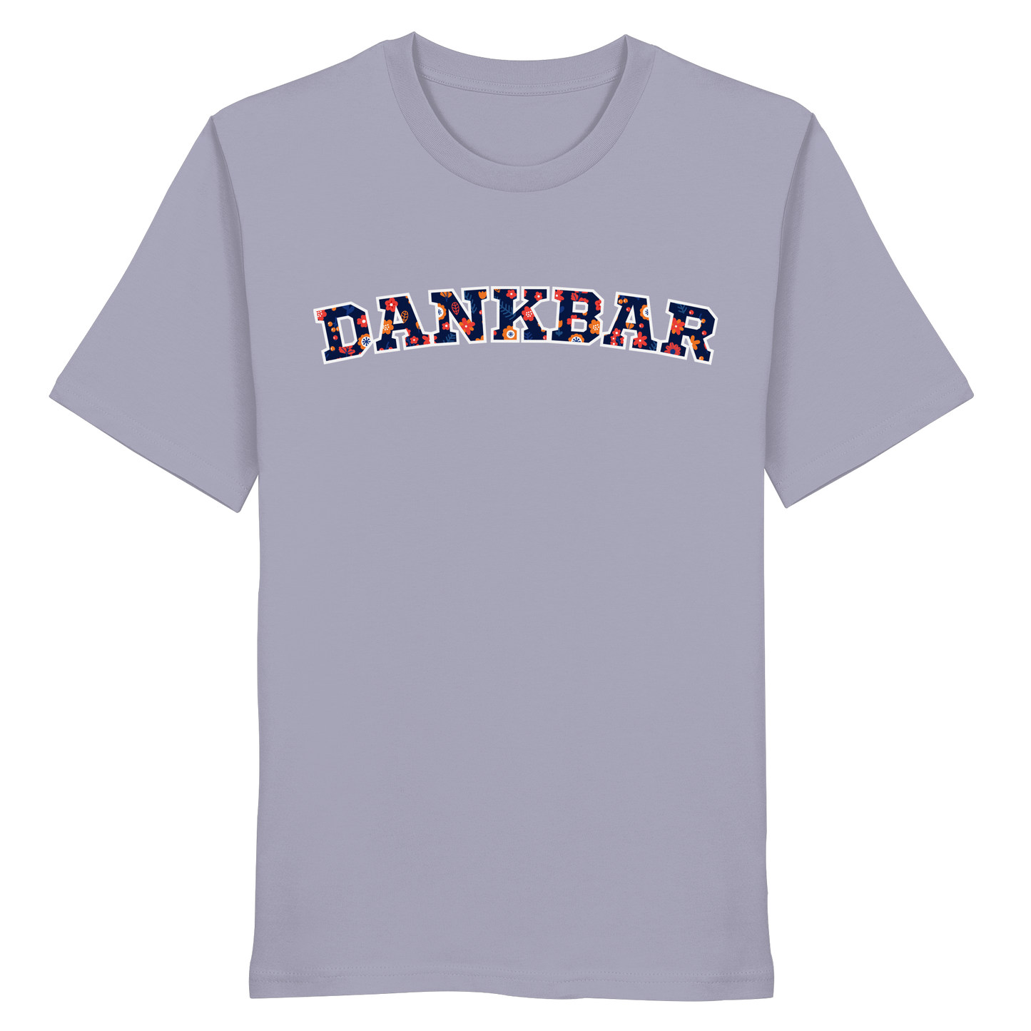 DANKBAR Floral Pattern - Organic Shirt