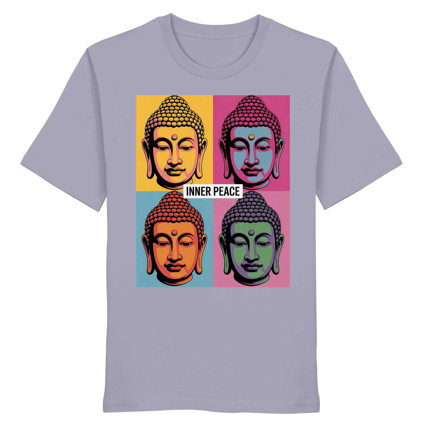 Inner Peace Pop Art Buddha - Organic Shirt
