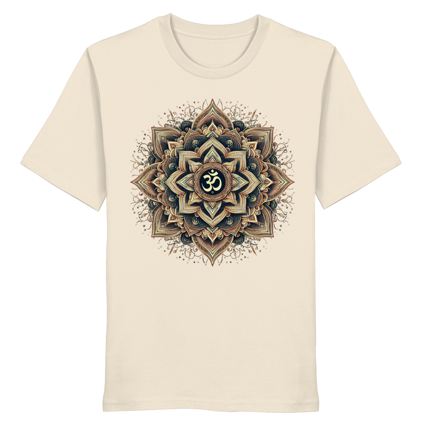 Boho Mandala mit Om - Organic Shirt