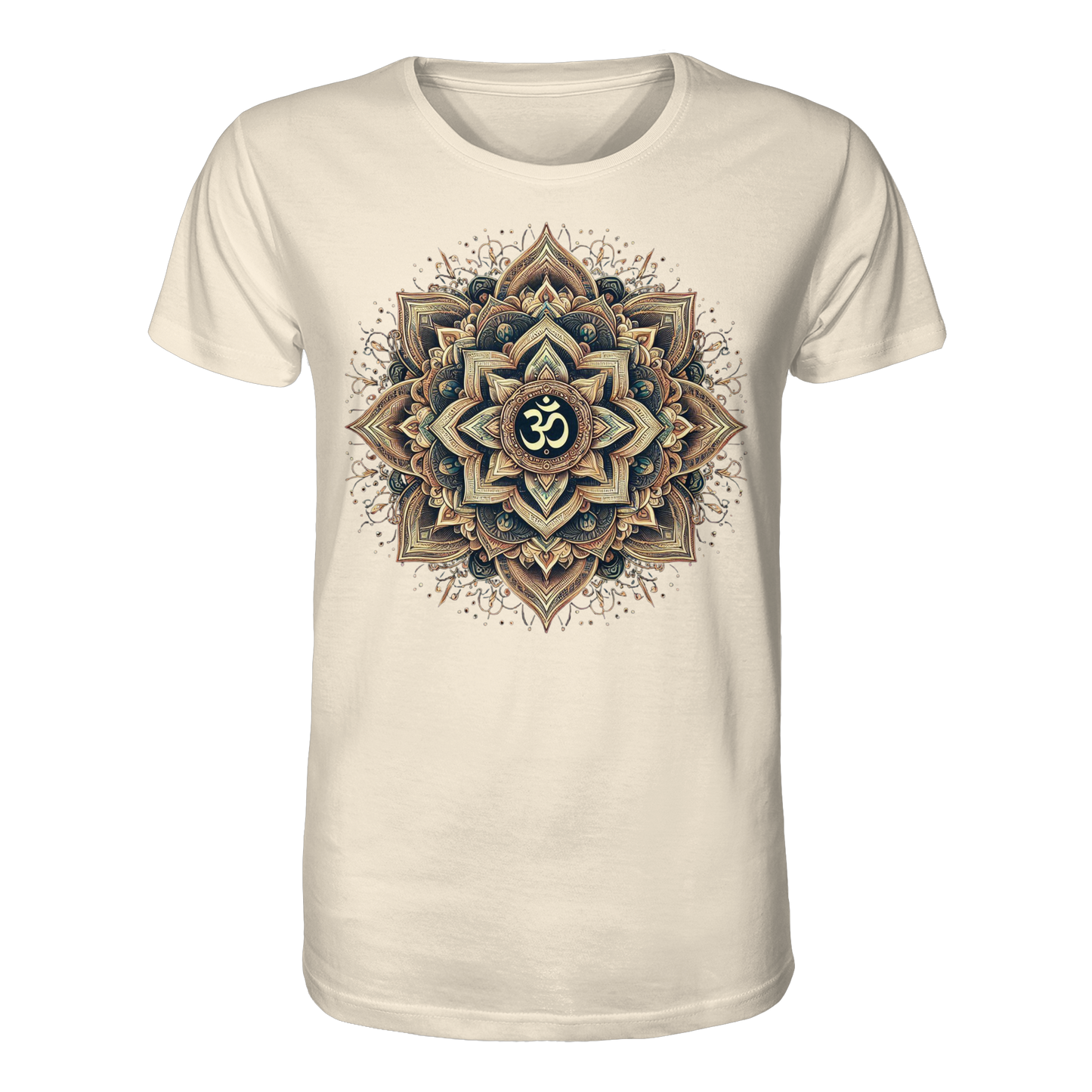 Boho Mandala mit Om - Organic Shirt