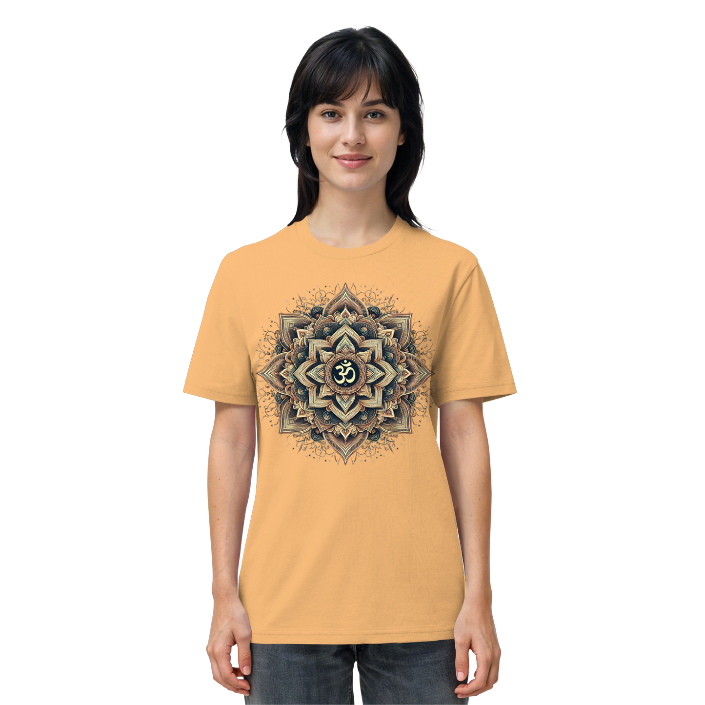 Boho Mandala mit Om - Organic Shirt