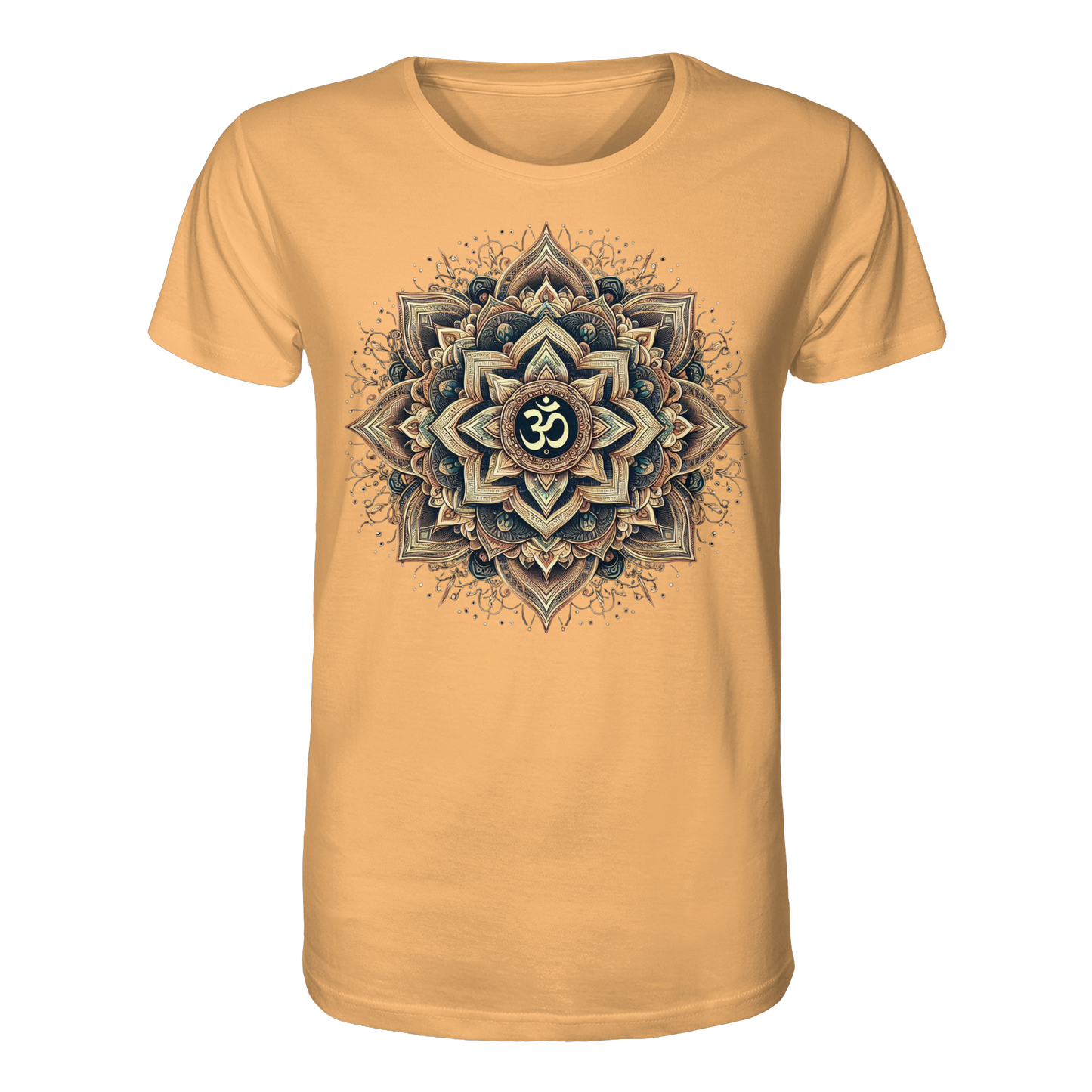 Boho Mandala mit Om - Organic Shirt