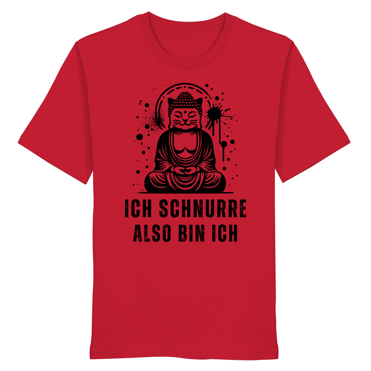 Ich schnurre also bin ich - Organic Shirt
