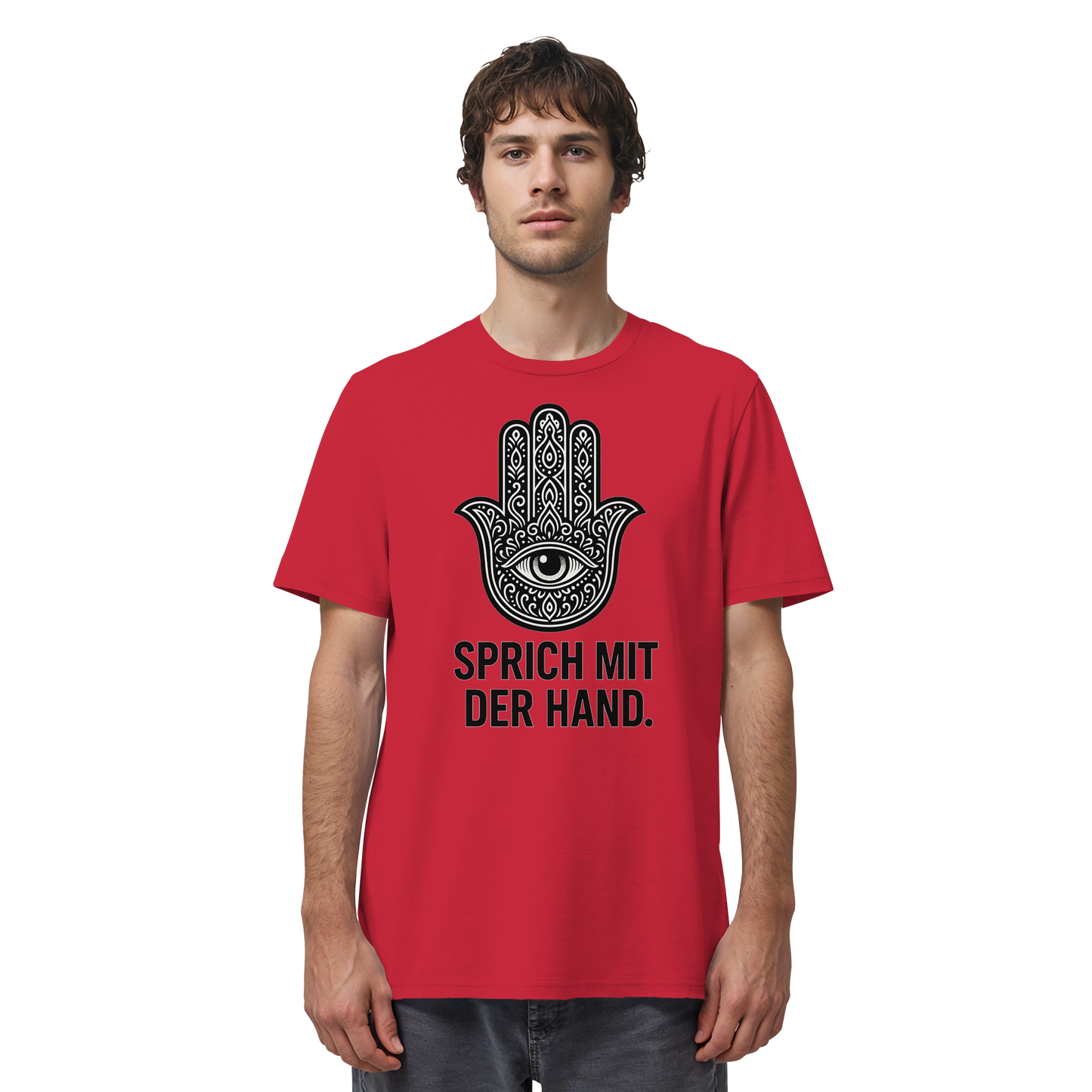 Sprich mit der Hand. - Organic Shirt