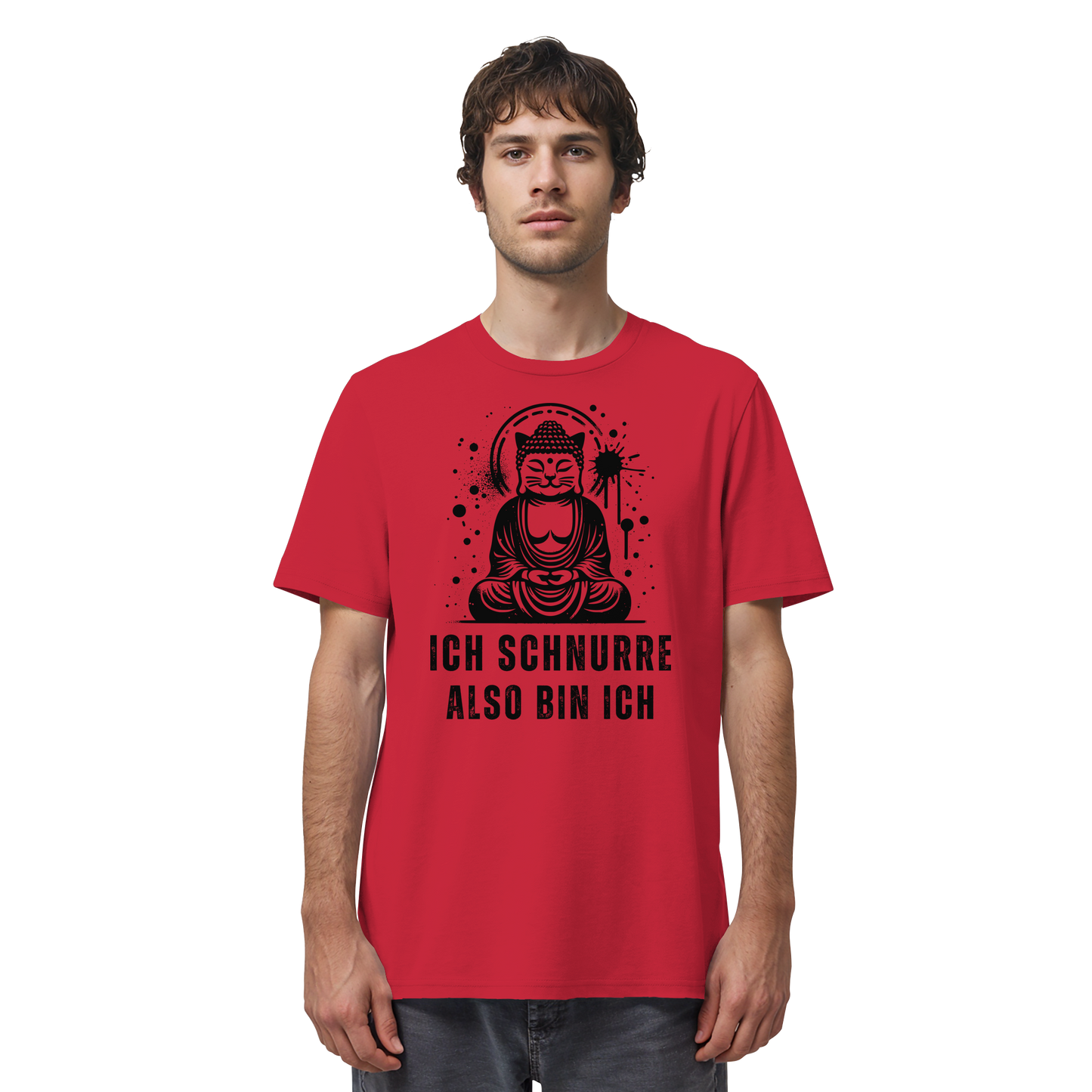 Ich schnurre also bin ich - Organic Shirt