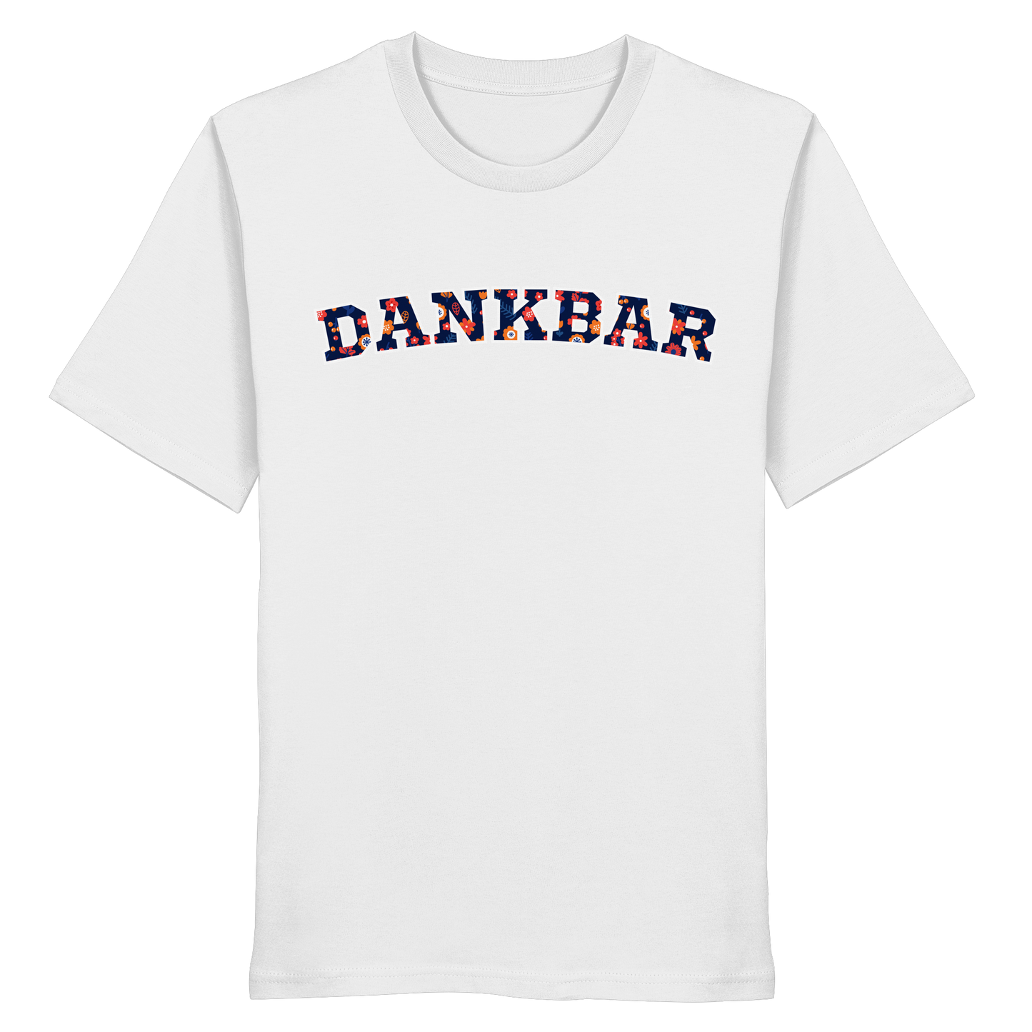 DANKBAR Floral Pattern - Organic Shirt