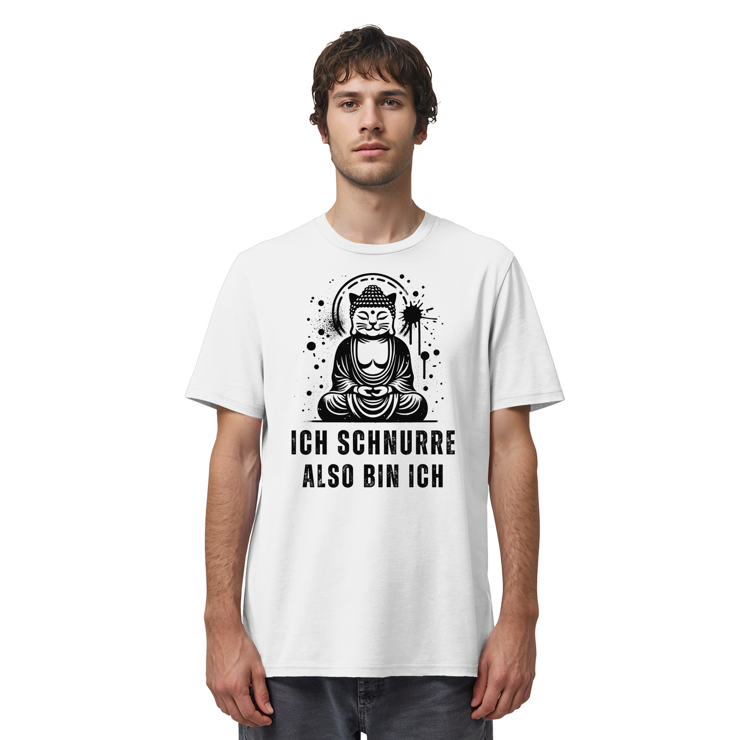 Ich schnurre also bin ich - Organic Shirt