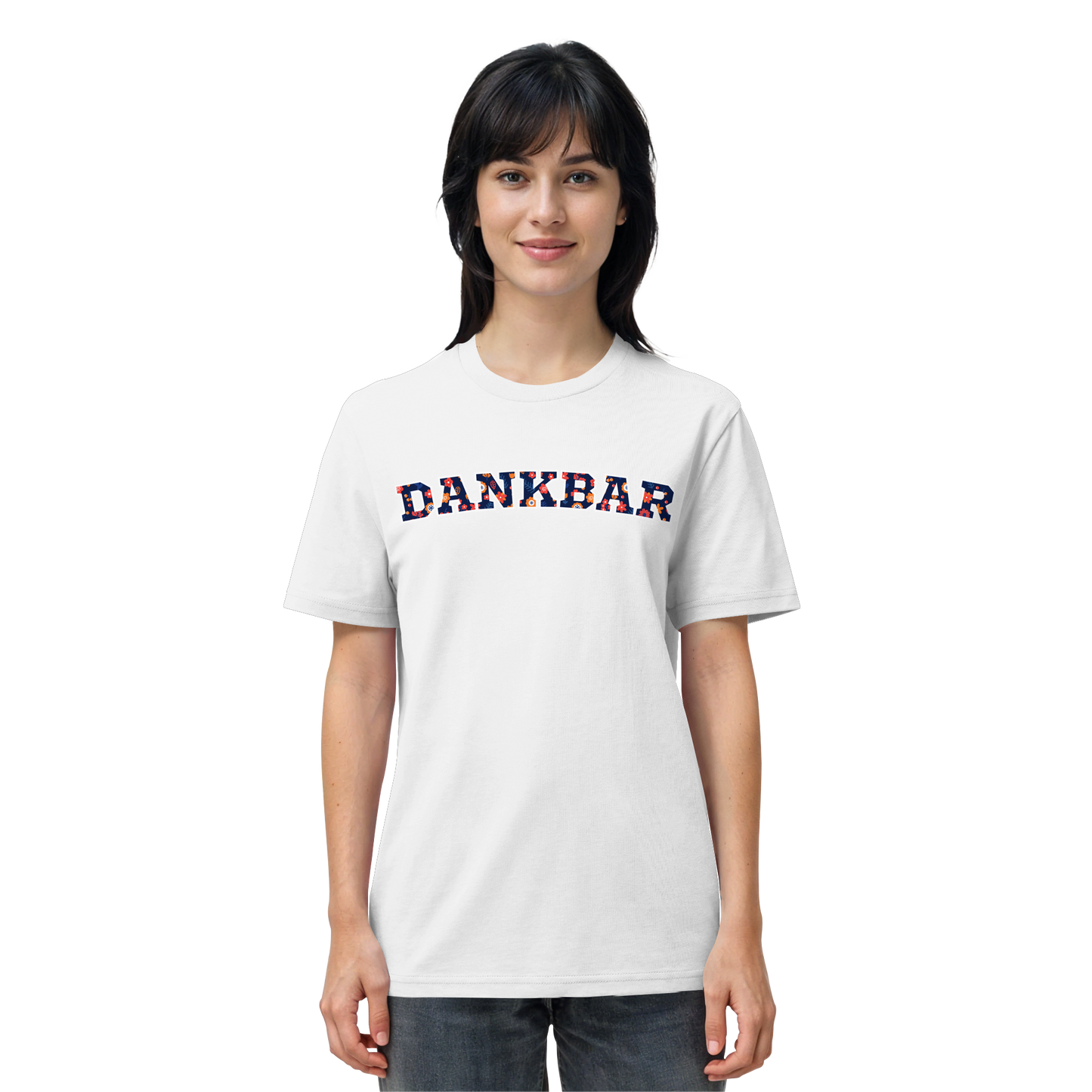 DANKBAR Floral Pattern - Organic Shirt