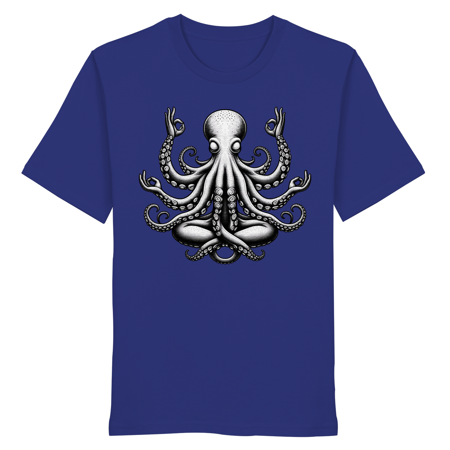 Oktopus in Meditation - Organic Shirt