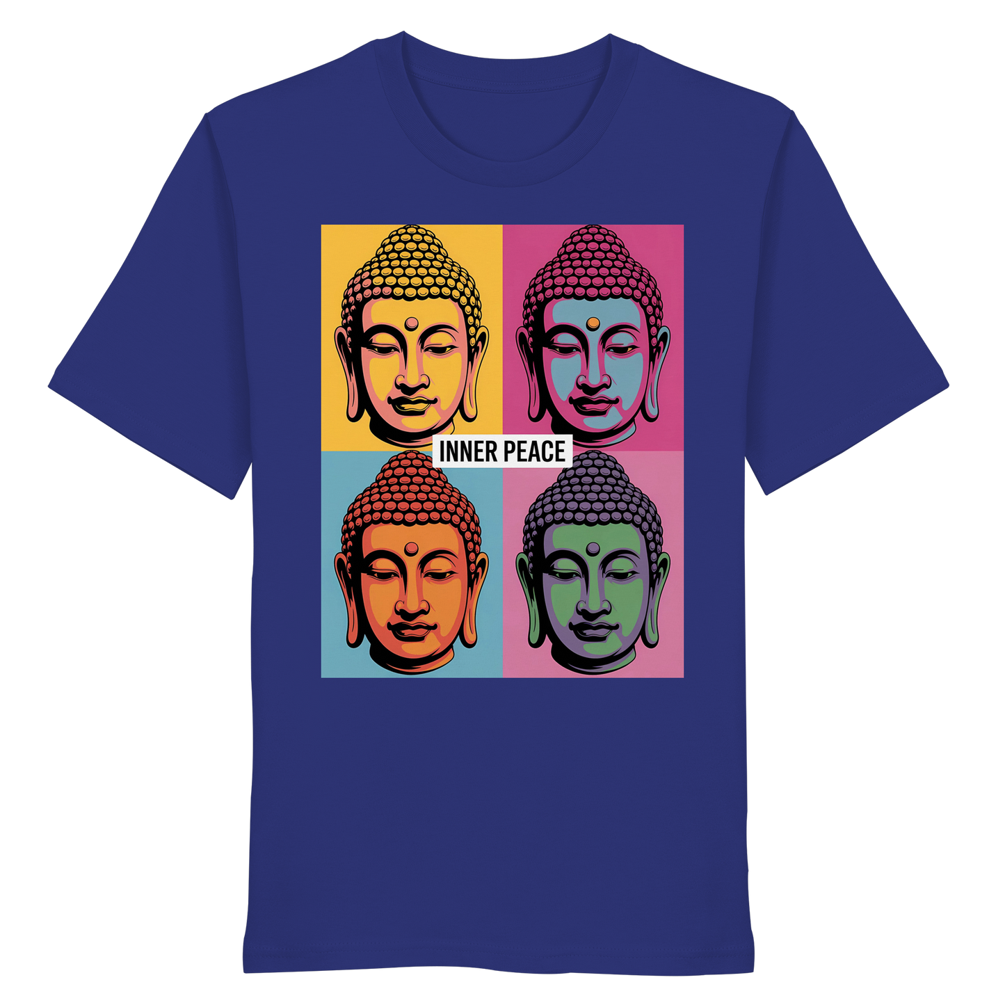 Inner Peace Pop Art Buddha - Organic Shirt