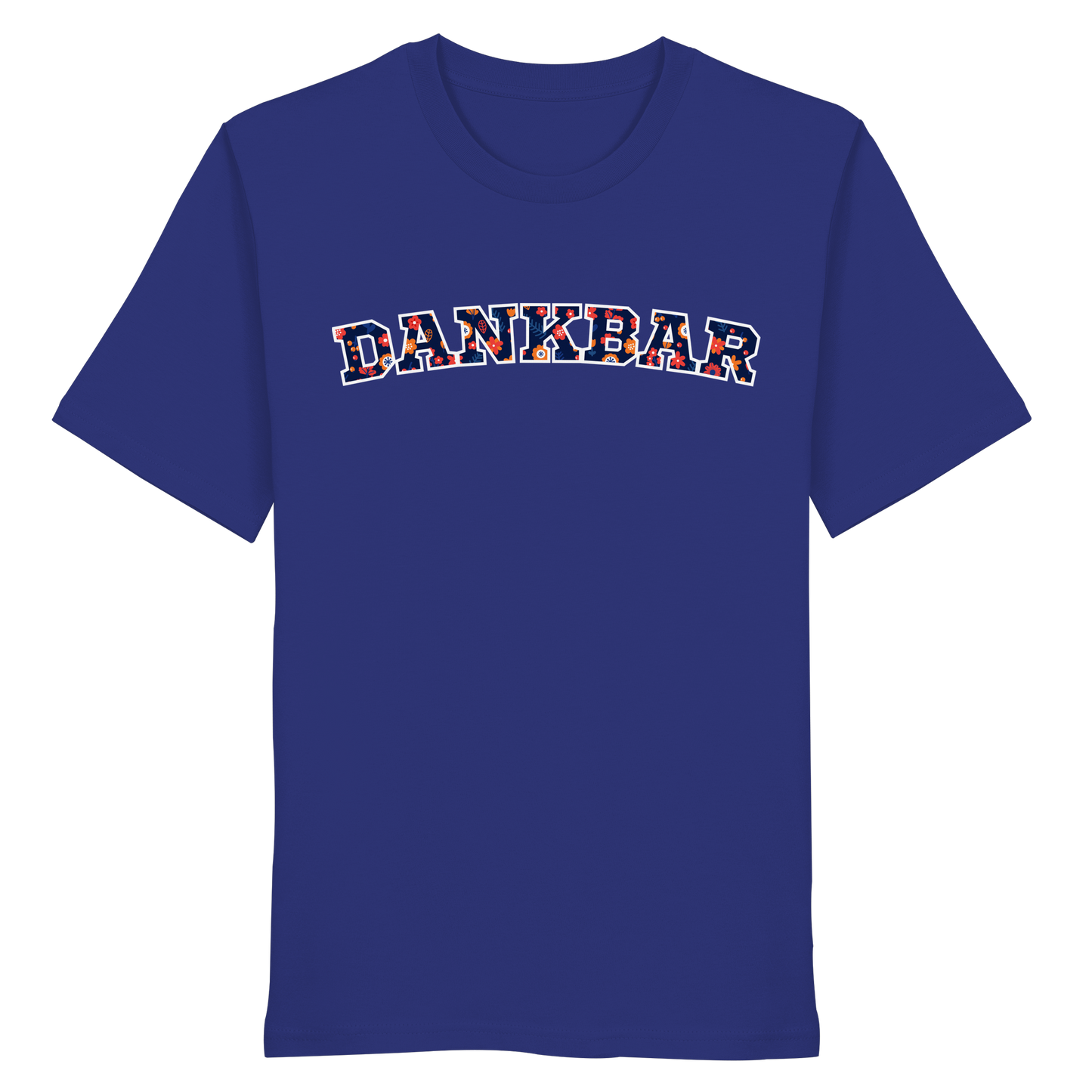 DANKBAR Floral Pattern - Organic Shirt