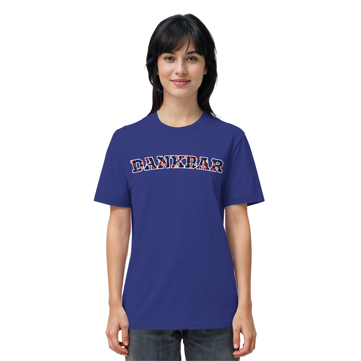 DANKBAR Floral Pattern - Organic Shirt