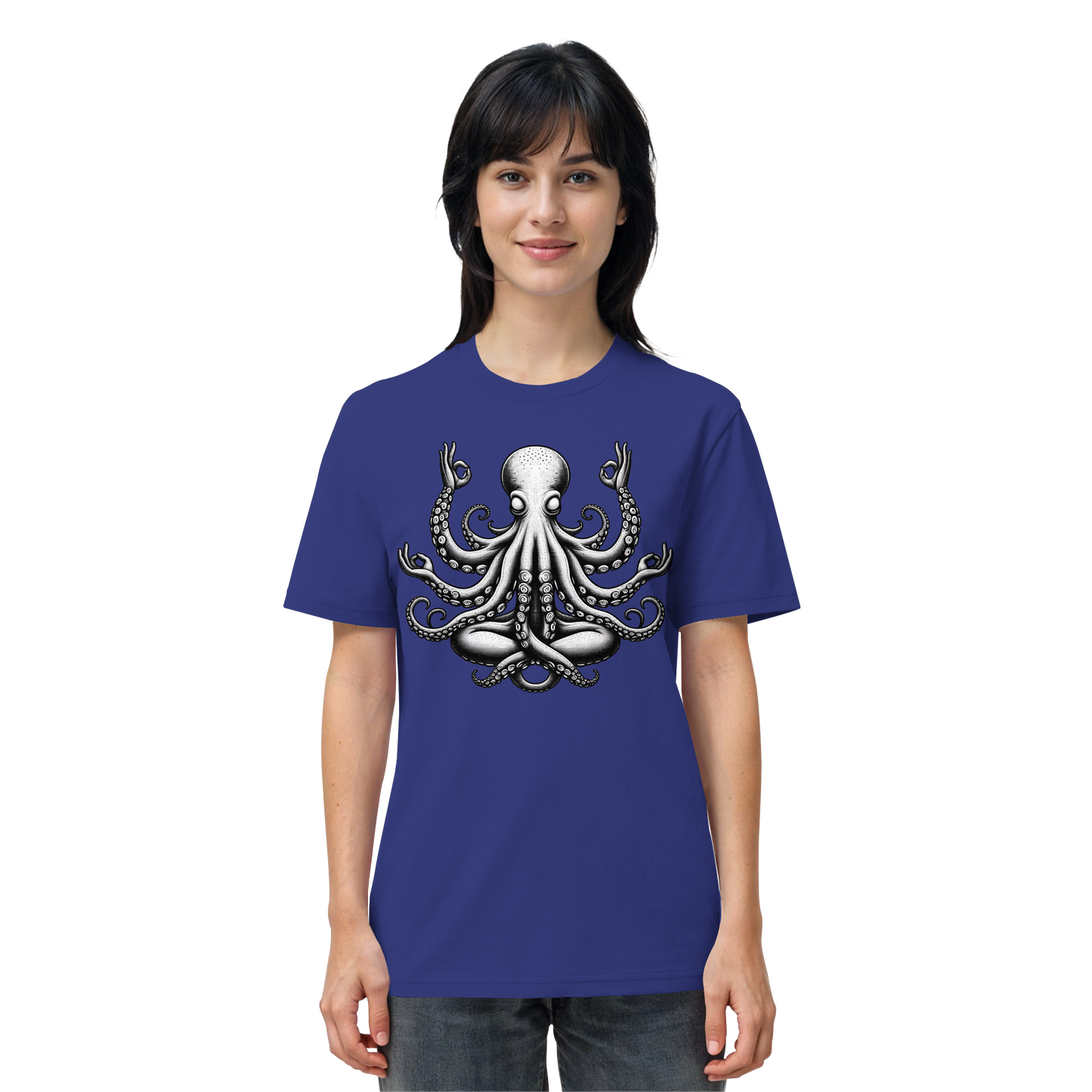 Oktopus in Meditation - Organic Shirt