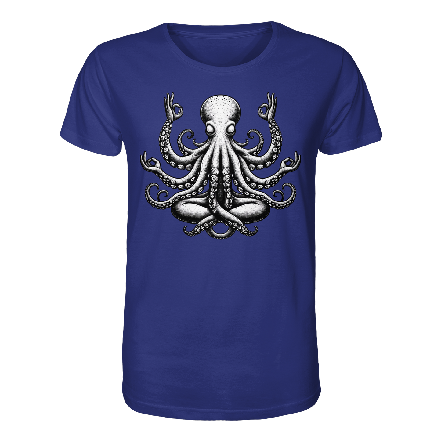 Oktopus in Meditation - Organic Shirt
