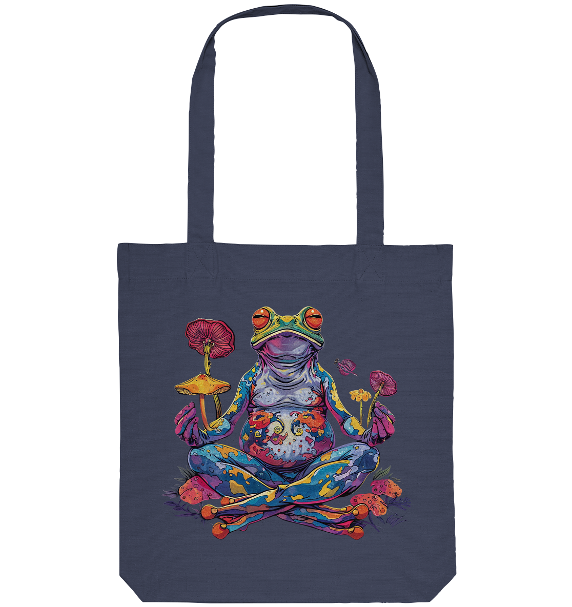 Spiritueller Frosch - Organic Tote-Bag