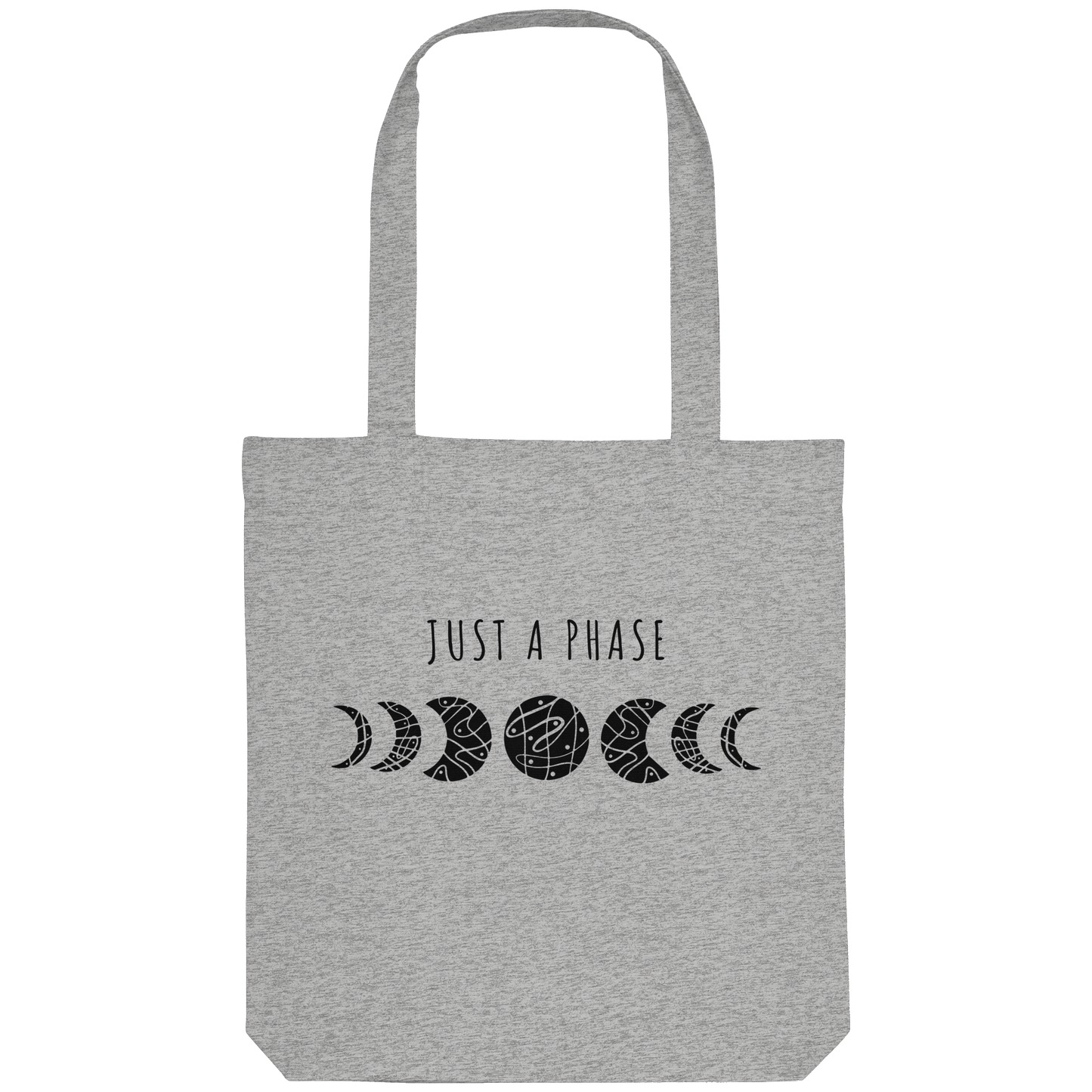 Just a Phase Mondphasen - Organic Tote-Bag