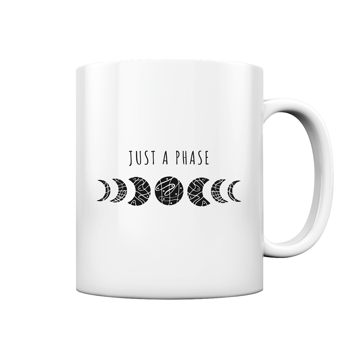 Just a Phase Mondphasen - Tasse glossy