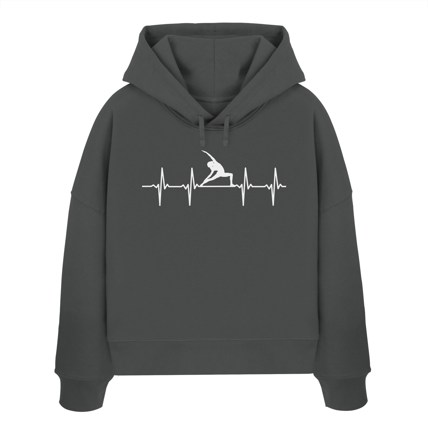 Herzklang Yoga Fan - Womens Organic Boxcut Hoodie